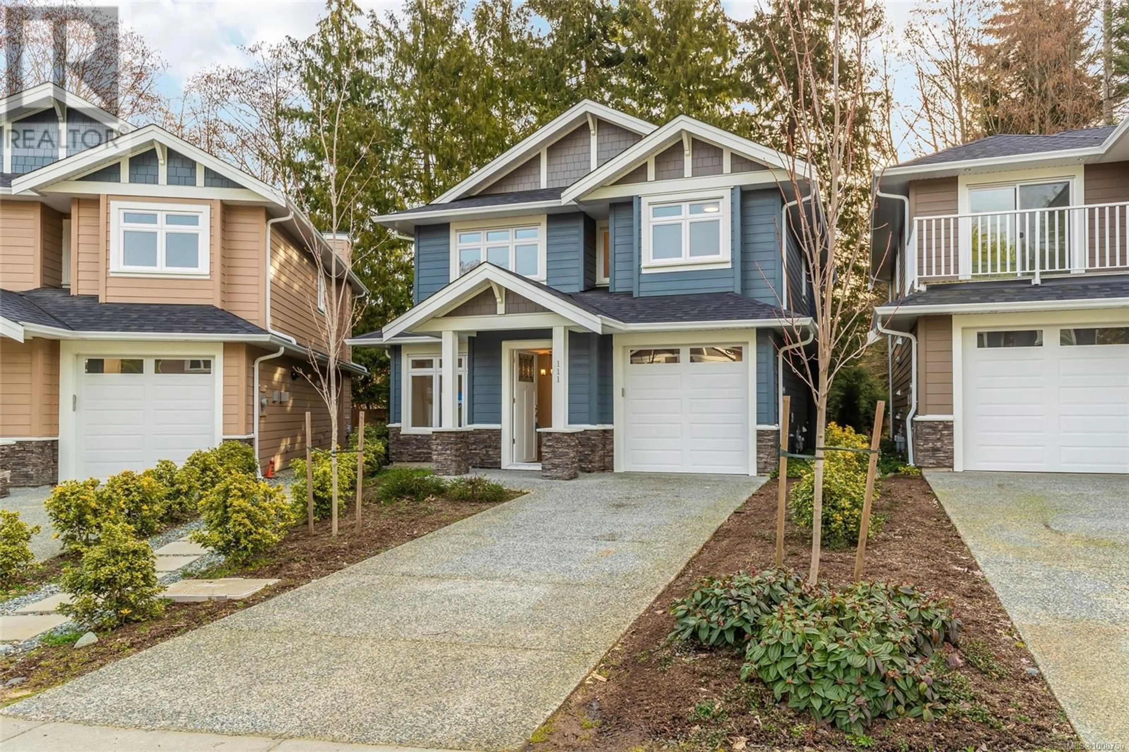 Home with vinyl exterior material, street for 111 - 5160 HAMMOND BAY ROAD, Nanaimo British Columbia V9T5B5