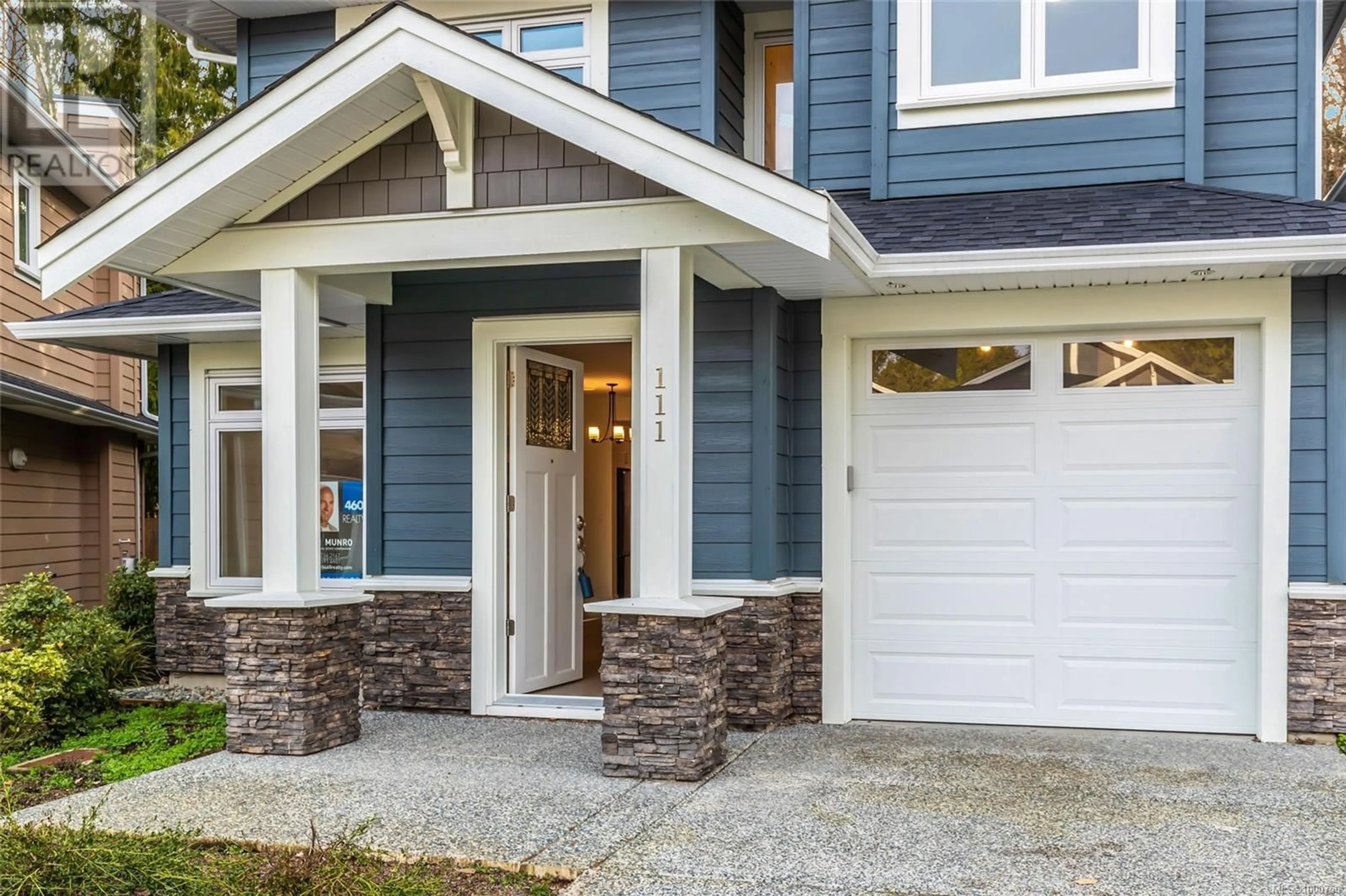 Home with vinyl exterior material, street for 111 - 5160 HAMMOND BAY ROAD, Nanaimo British Columbia V9T5B5