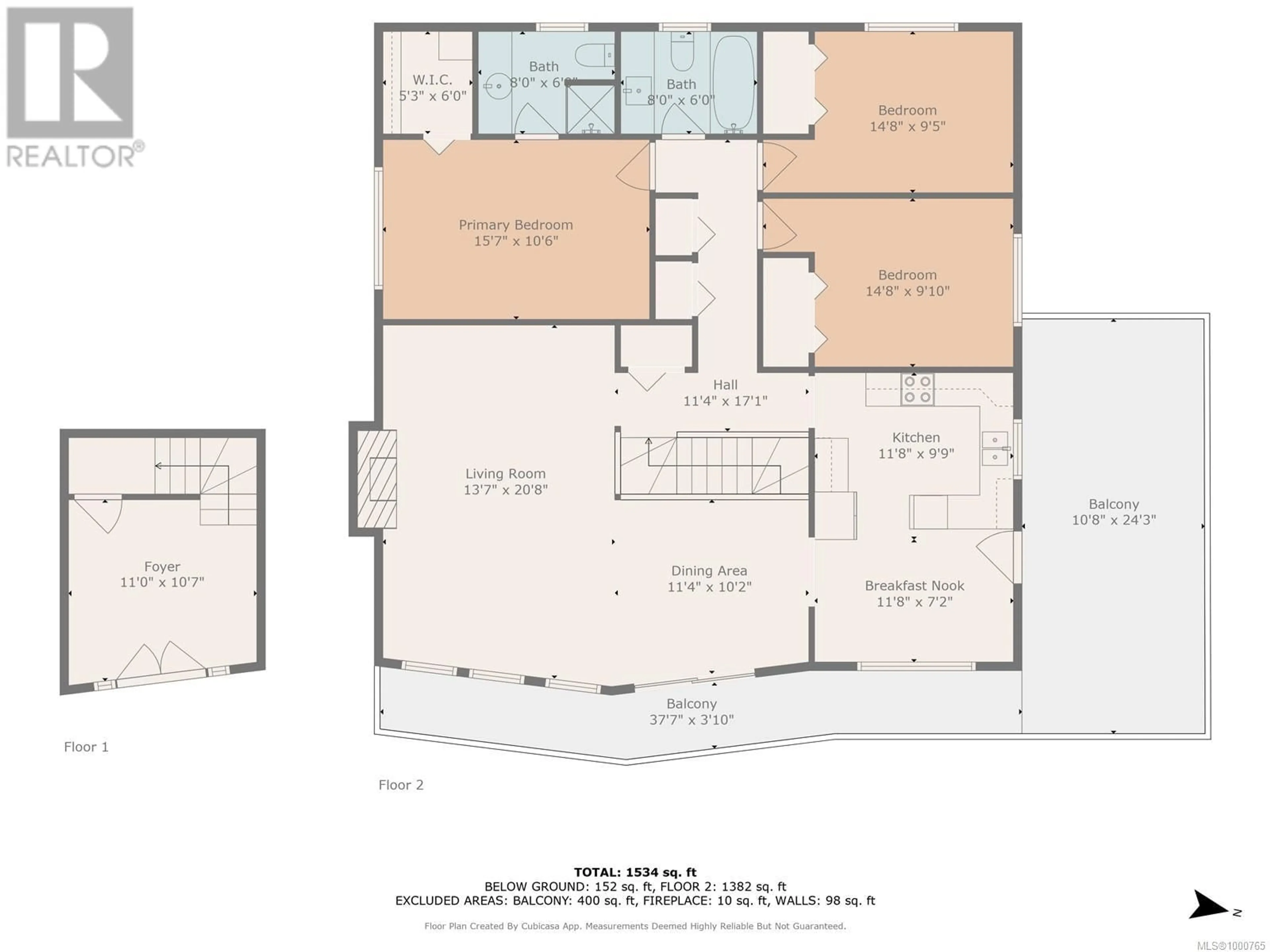 Floor plan for 2848 ROSEBOROUGH AVENUE, Port Alberni British Columbia V9Y7V8