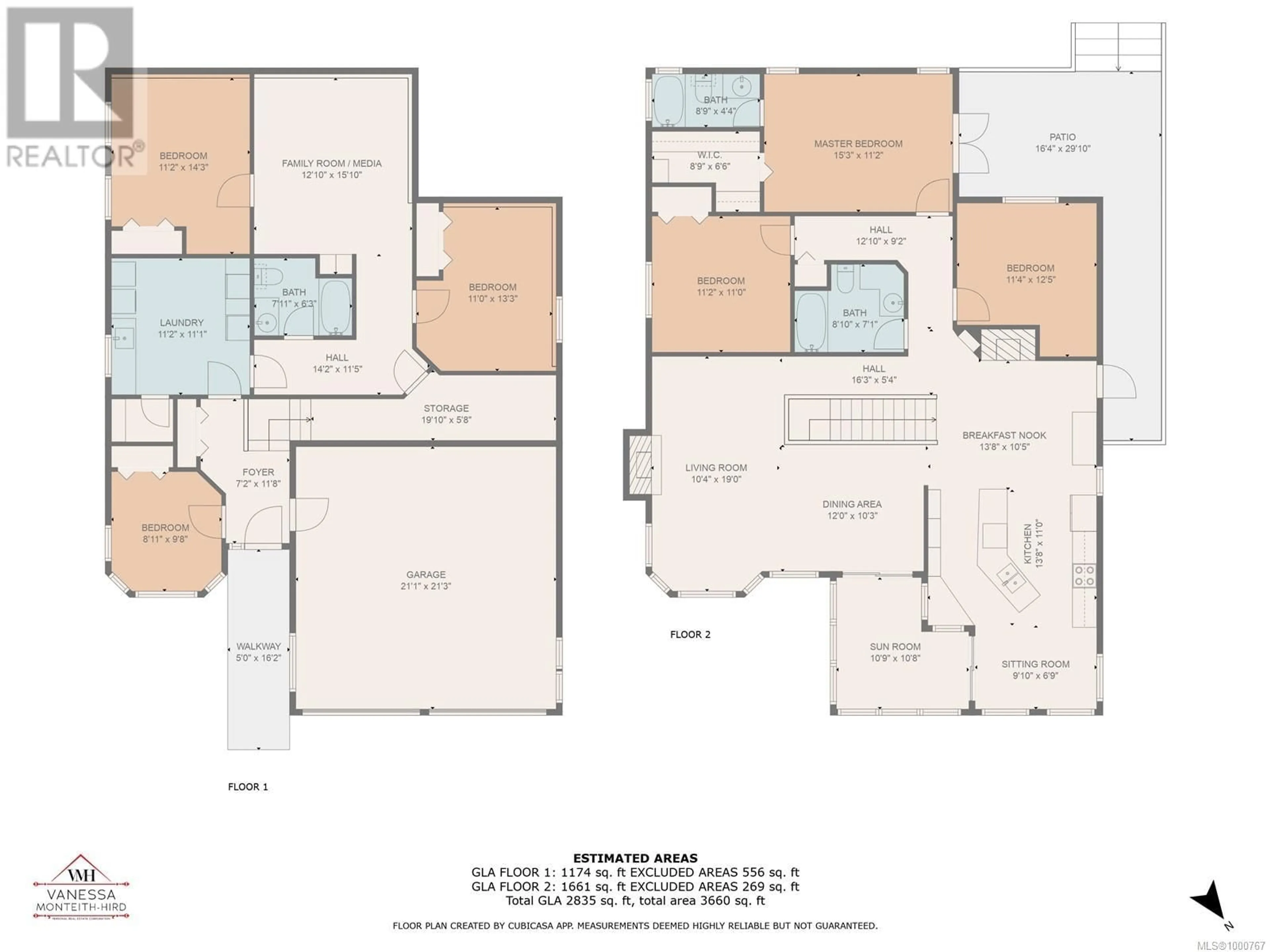 Floor plan for 733 BOWEN DRIVE, Campbell River British Columbia V9H1S2