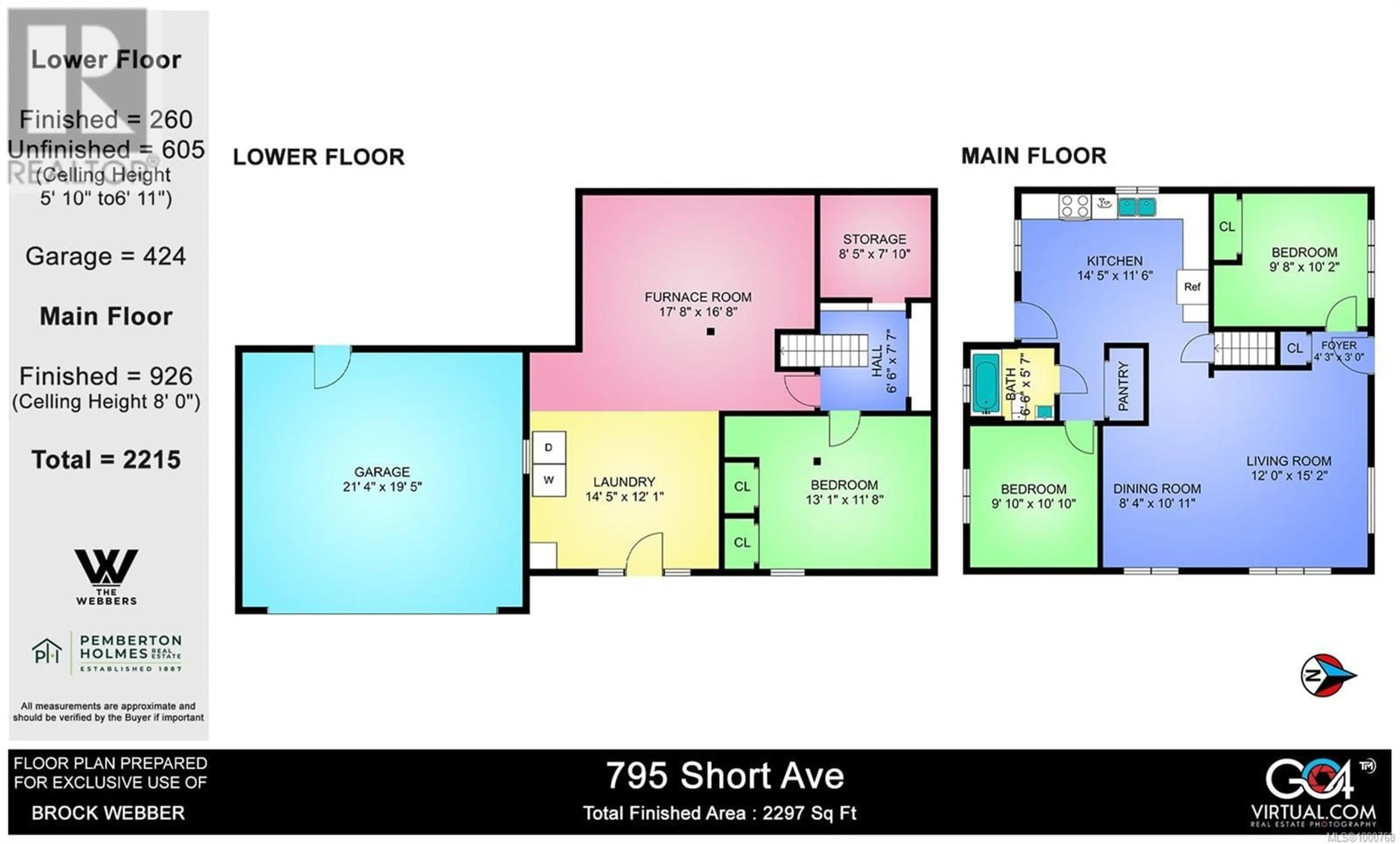 Floor plan for 795 SHORT AVENUE, Nanaimo British Columbia V9R4L6