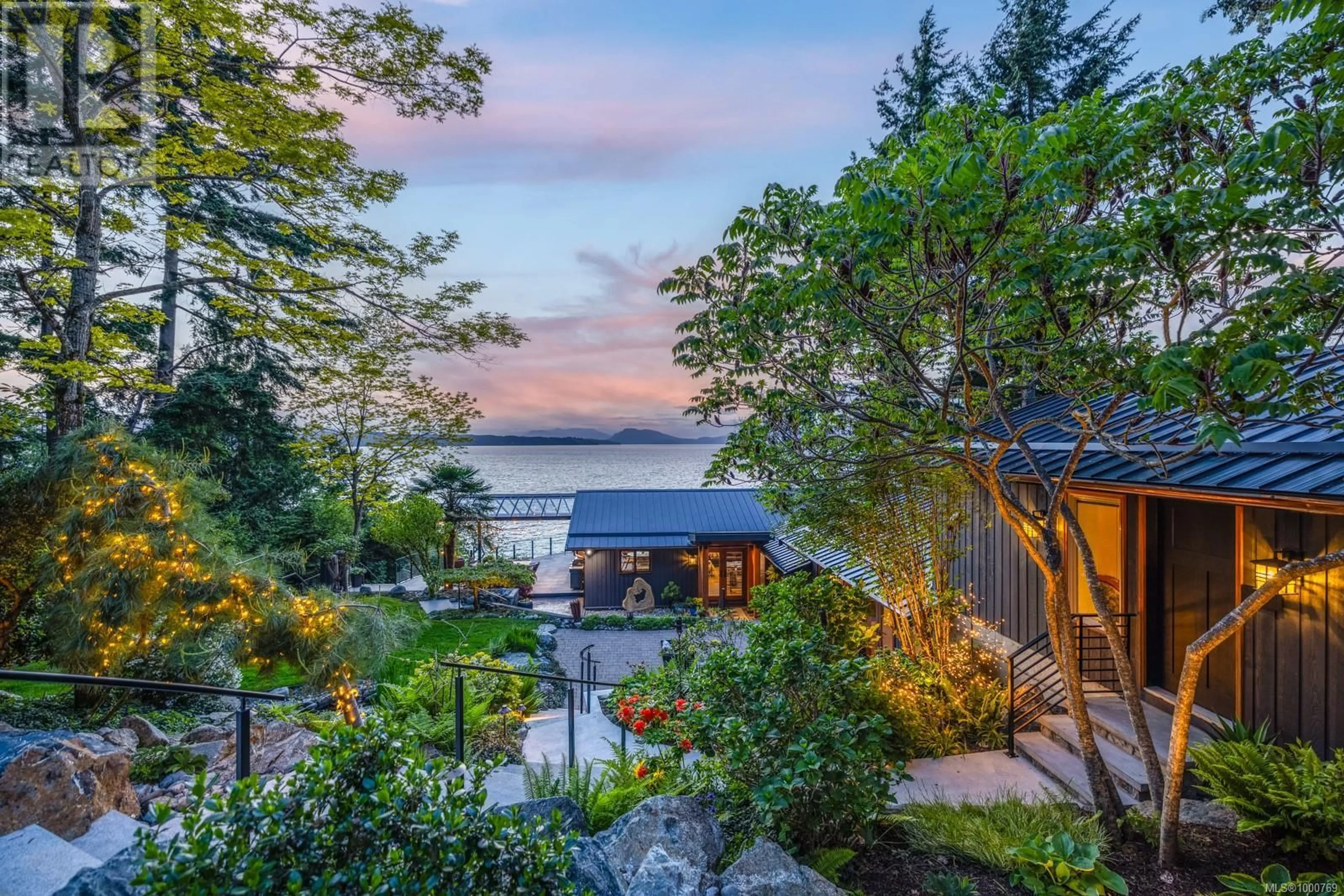 Patio, water/lake/river/ocean view for 9576 ARDMORE DRIVE, North Saanich British Columbia V8L5H3