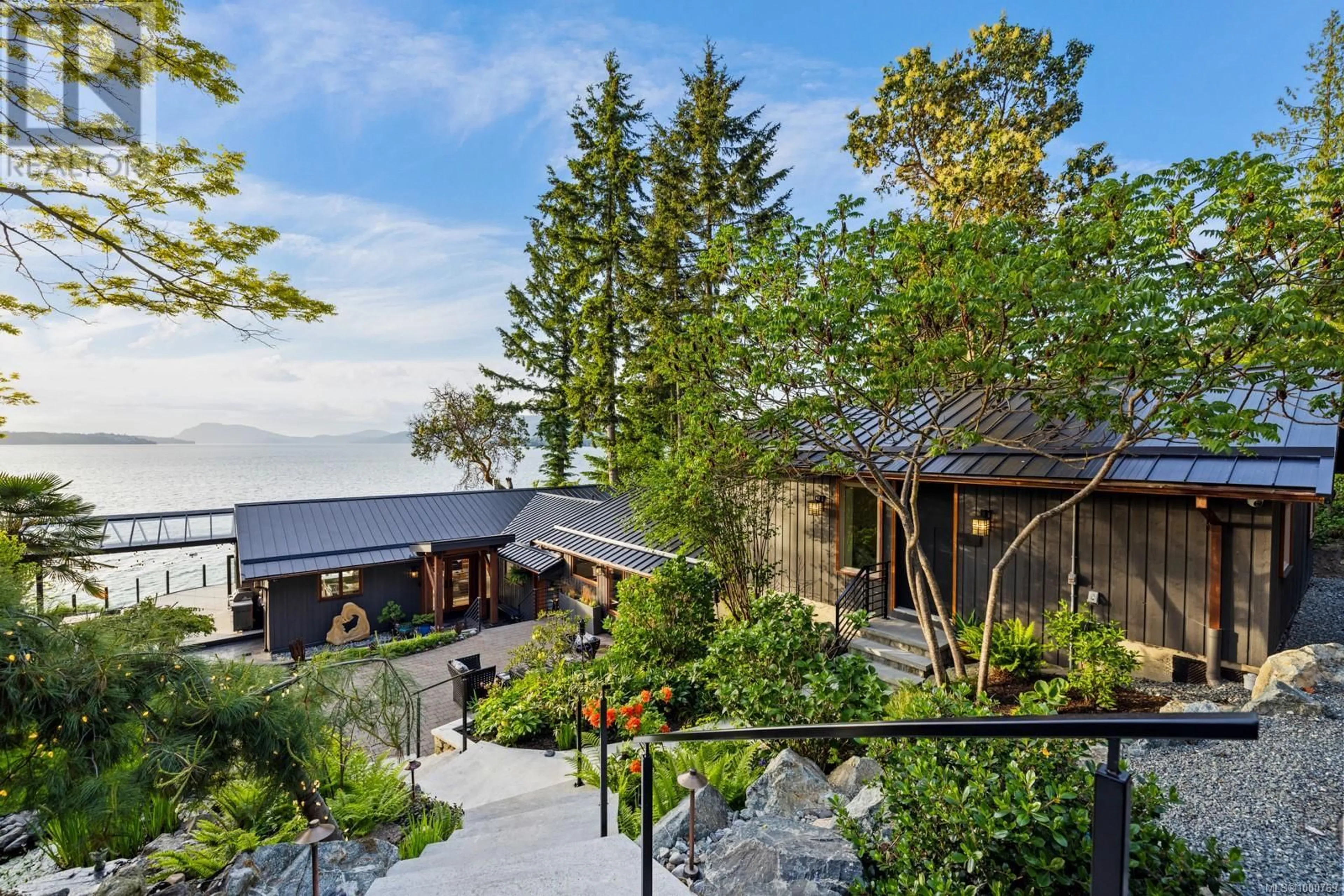 Patio, water/lake/river/ocean view for 9576 ARDMORE DRIVE, North Saanich British Columbia V8L5H3