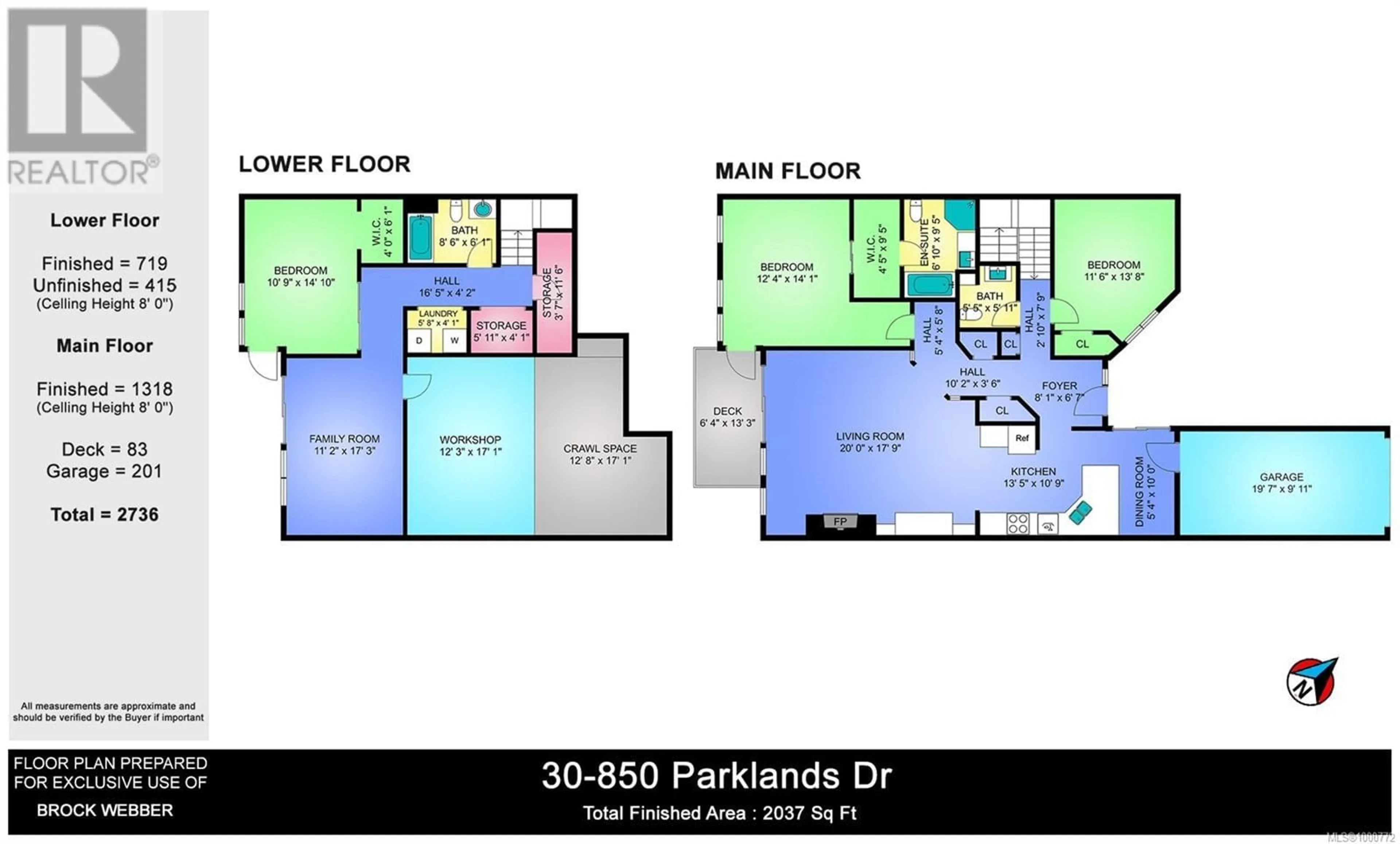 Floor plan for 30 - 850 PARKLANDS DRIVE, Esquimalt British Columbia V9A4L5