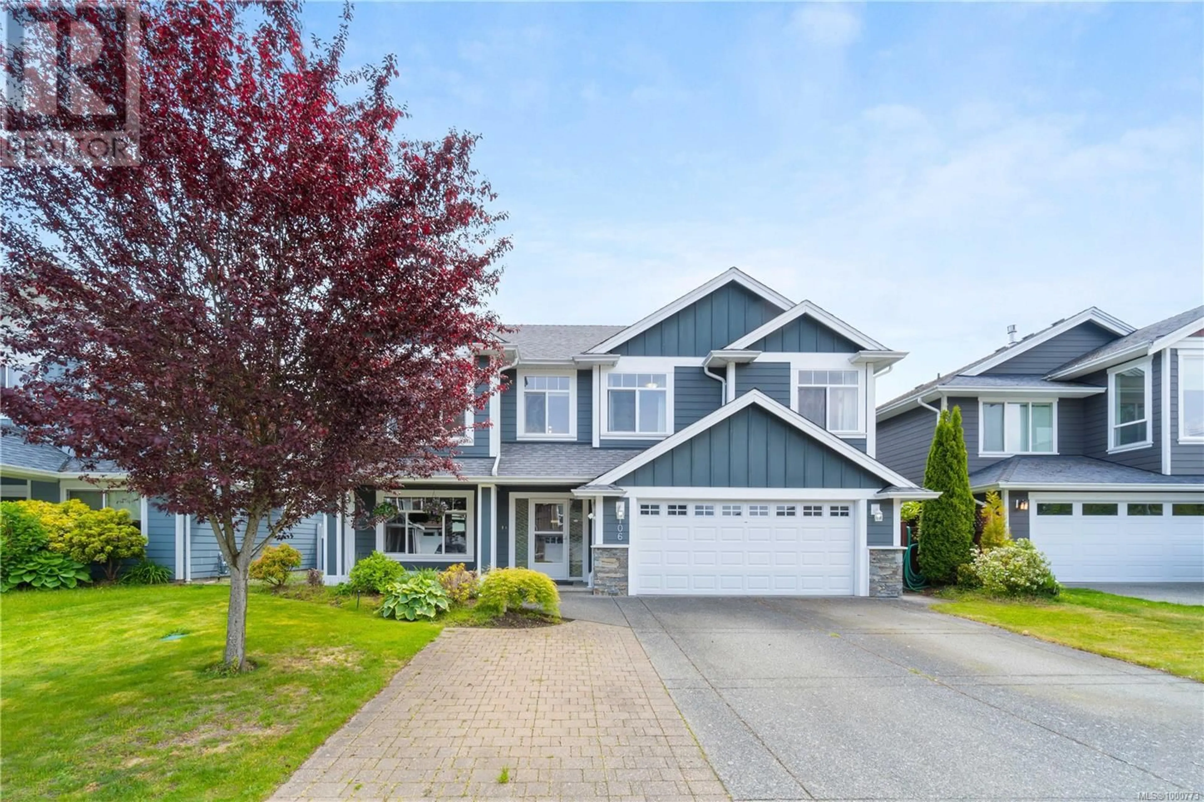 Home with vinyl exterior material, street for 106 YON PLACE, Nanaimo British Columbia V9T0G4