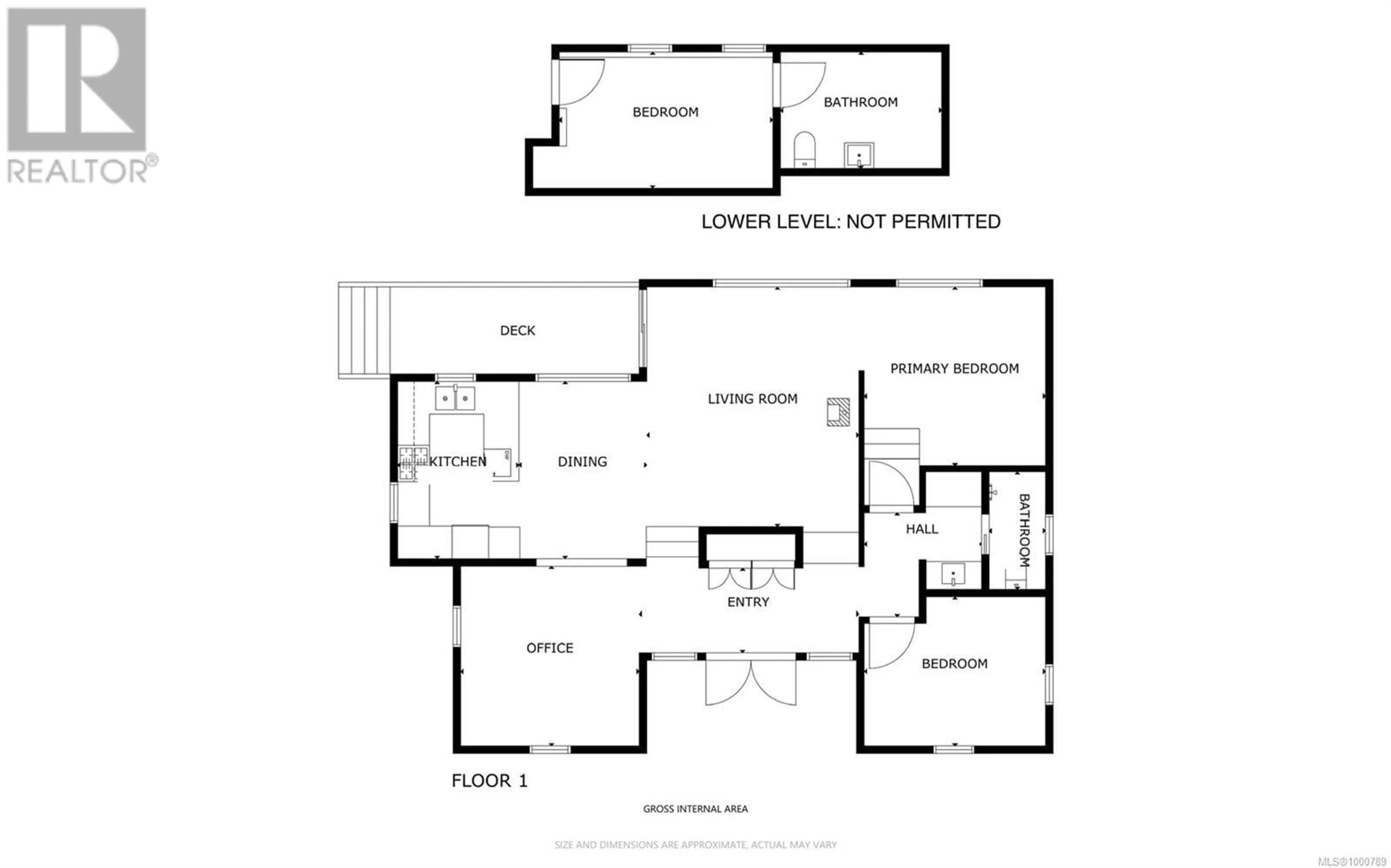 Floor plan for 1432 WILD CHERRY TERRACE, Gabriola Island British Columbia V0R1X5