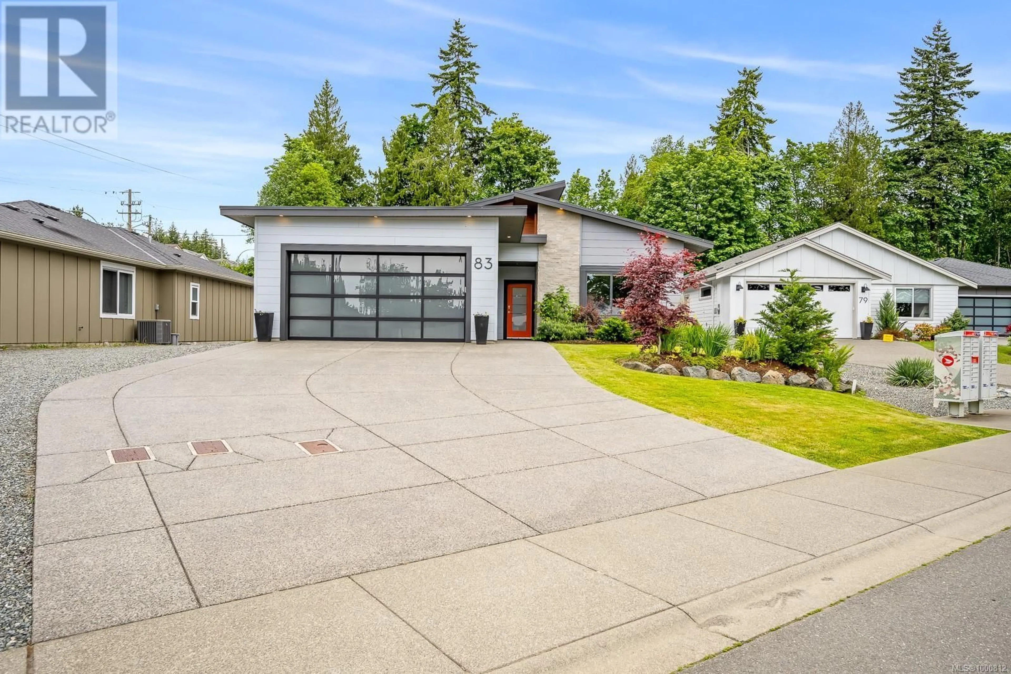 Home with vinyl exterior material, street for 83 GRAYHAWK PLACE, Courtenay British Columbia V9N0G1