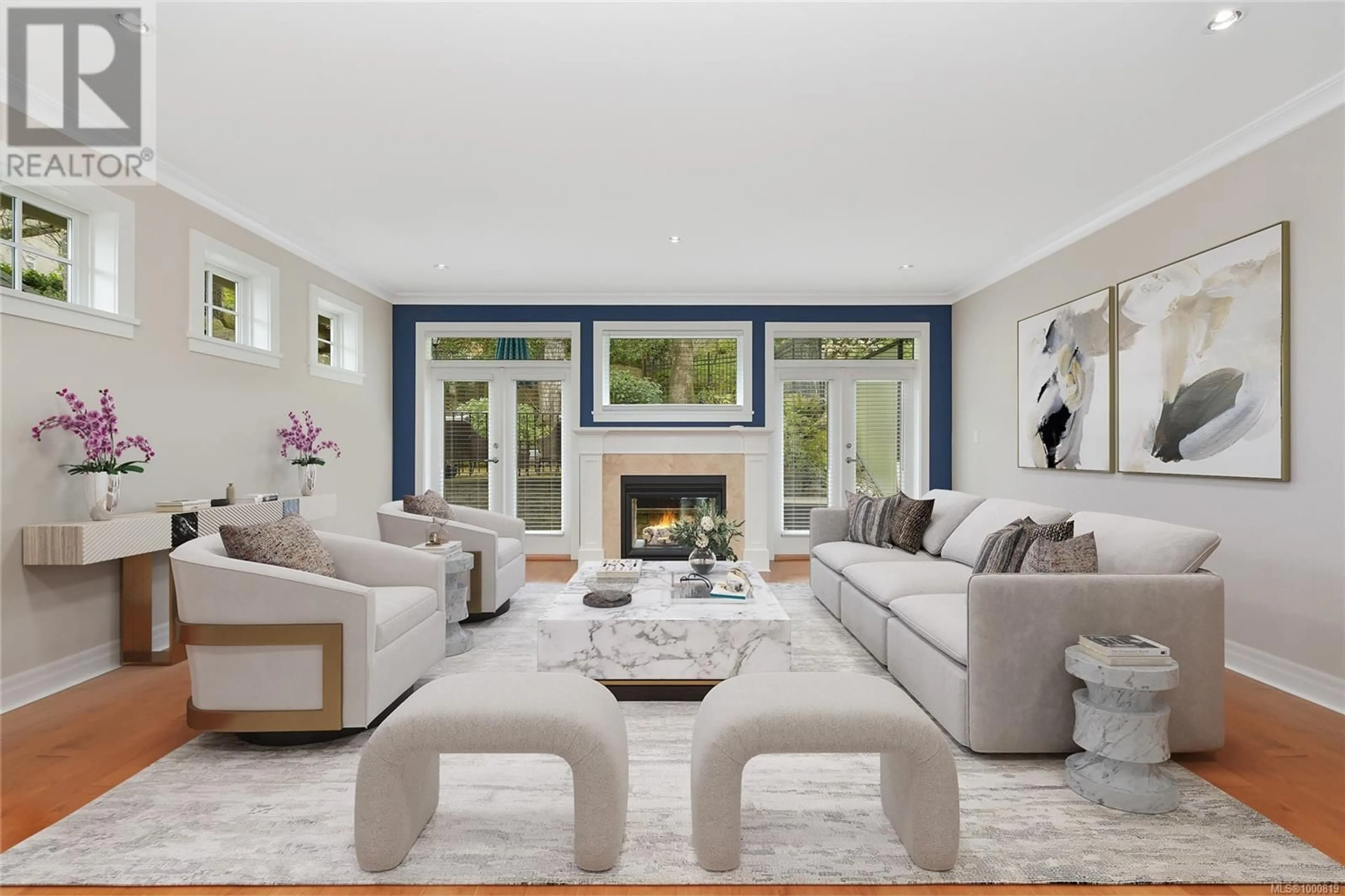 Living room with furniture, unknown for 3 - 1770 ROCKLAND AVENUE, Victoria British Columbia V8S1X2