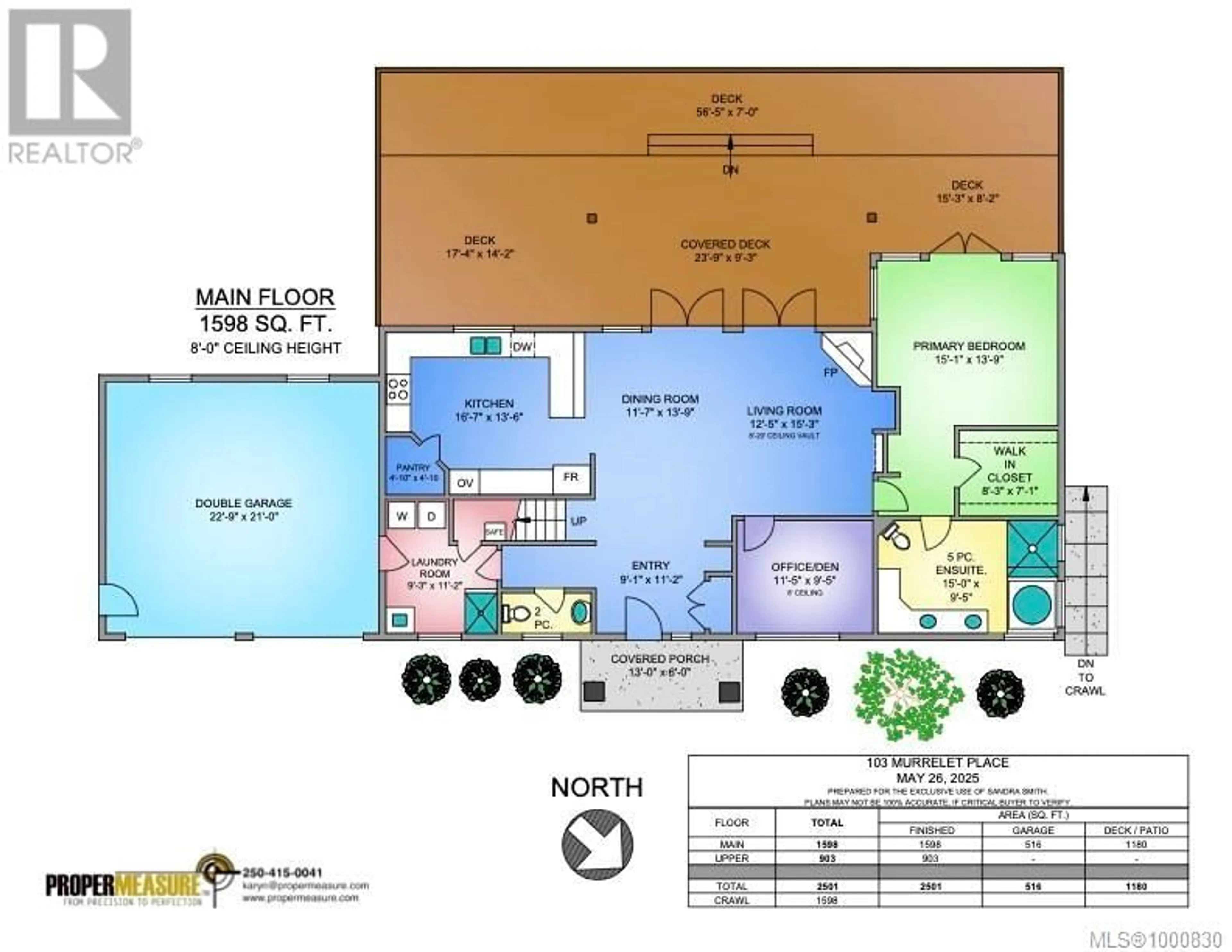 Floor plan for 103 MURRELET PLACE, Salt Spring British Columbia V8K1G9