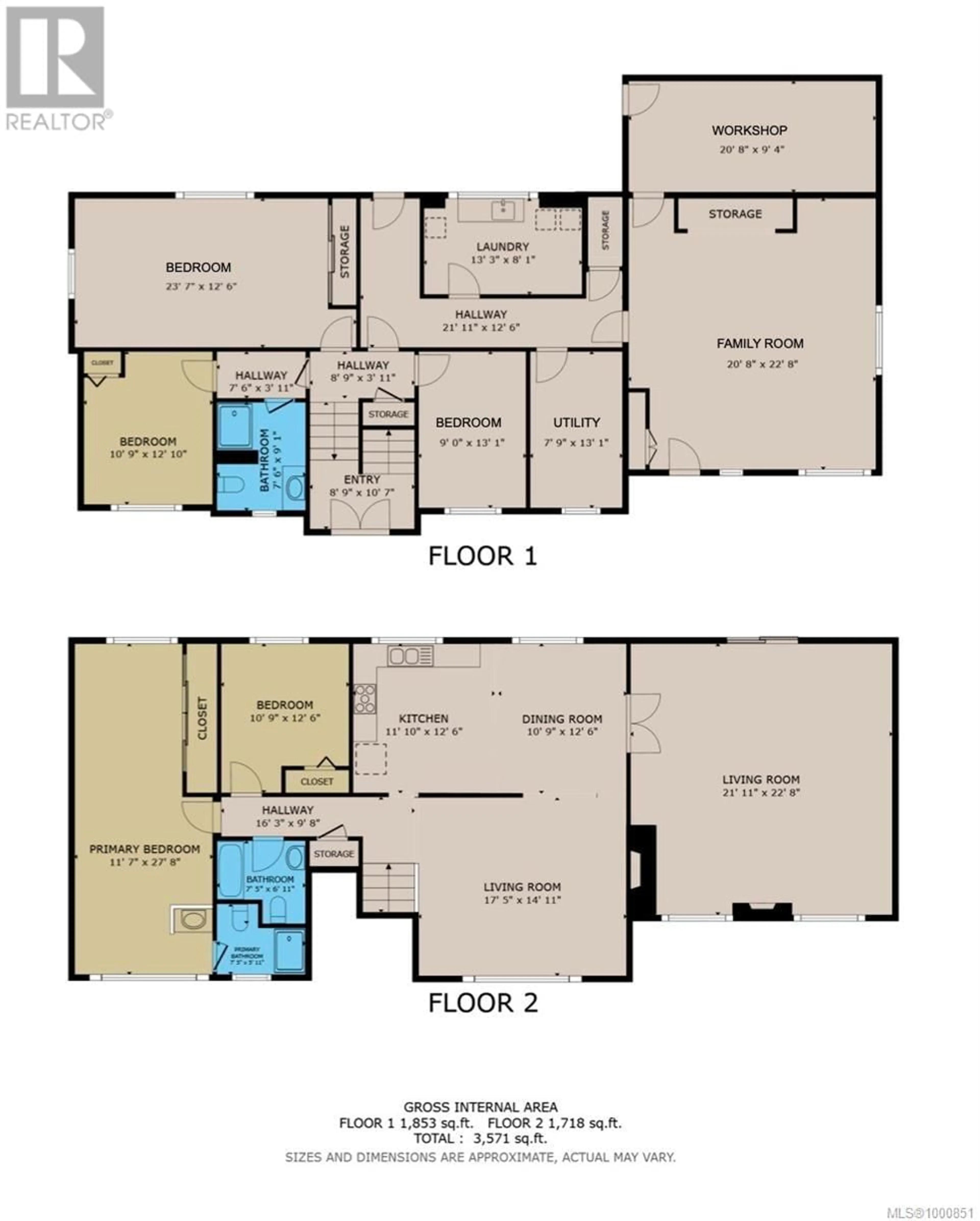 Floor plan for 7278 CHATWELL DRIVE, Central Saanich British Columbia V8M1M8