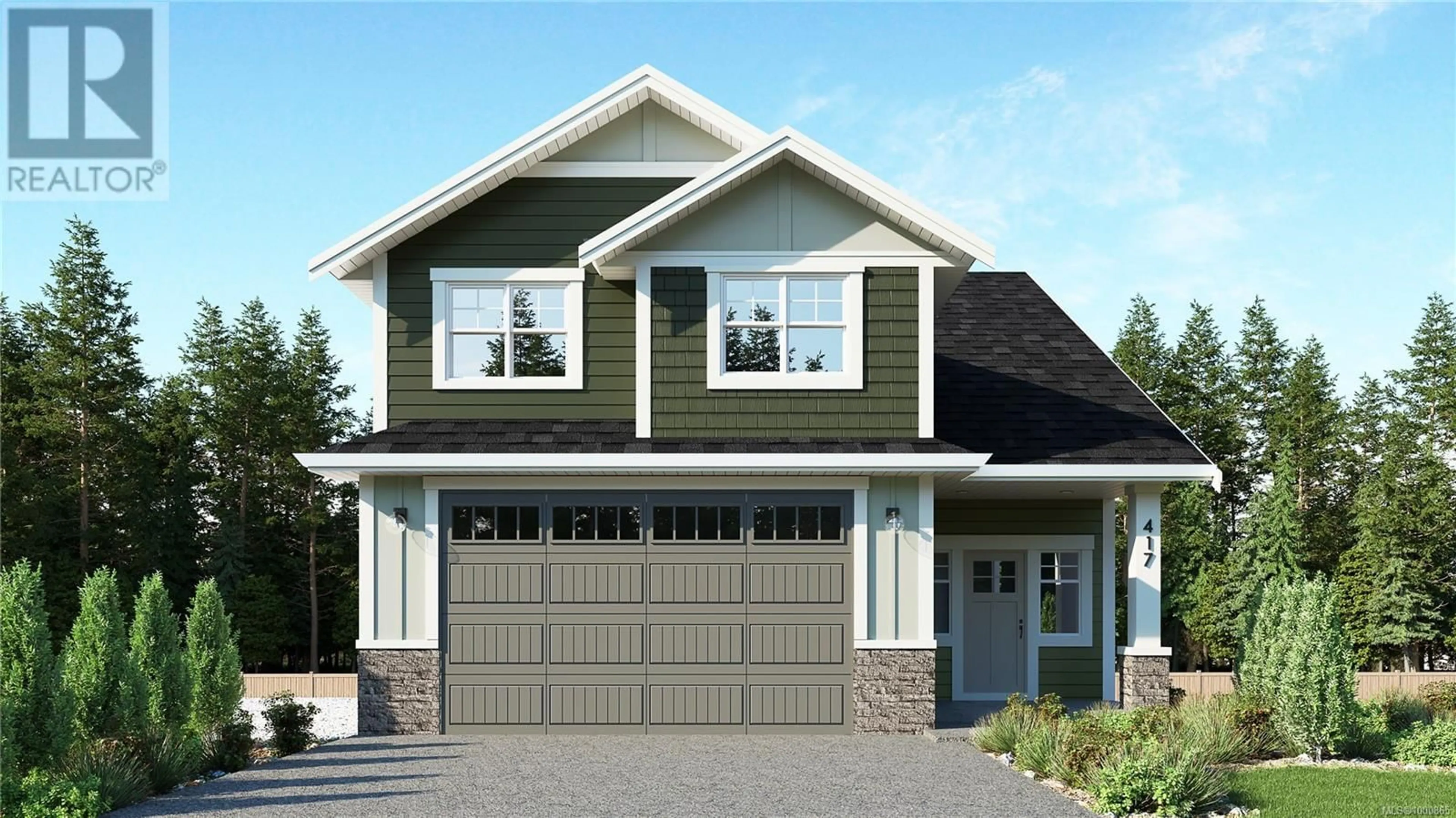 Home with vinyl exterior material, street for 417 ROCK DOVE PLACE, Colwood British Columbia V9C0R5