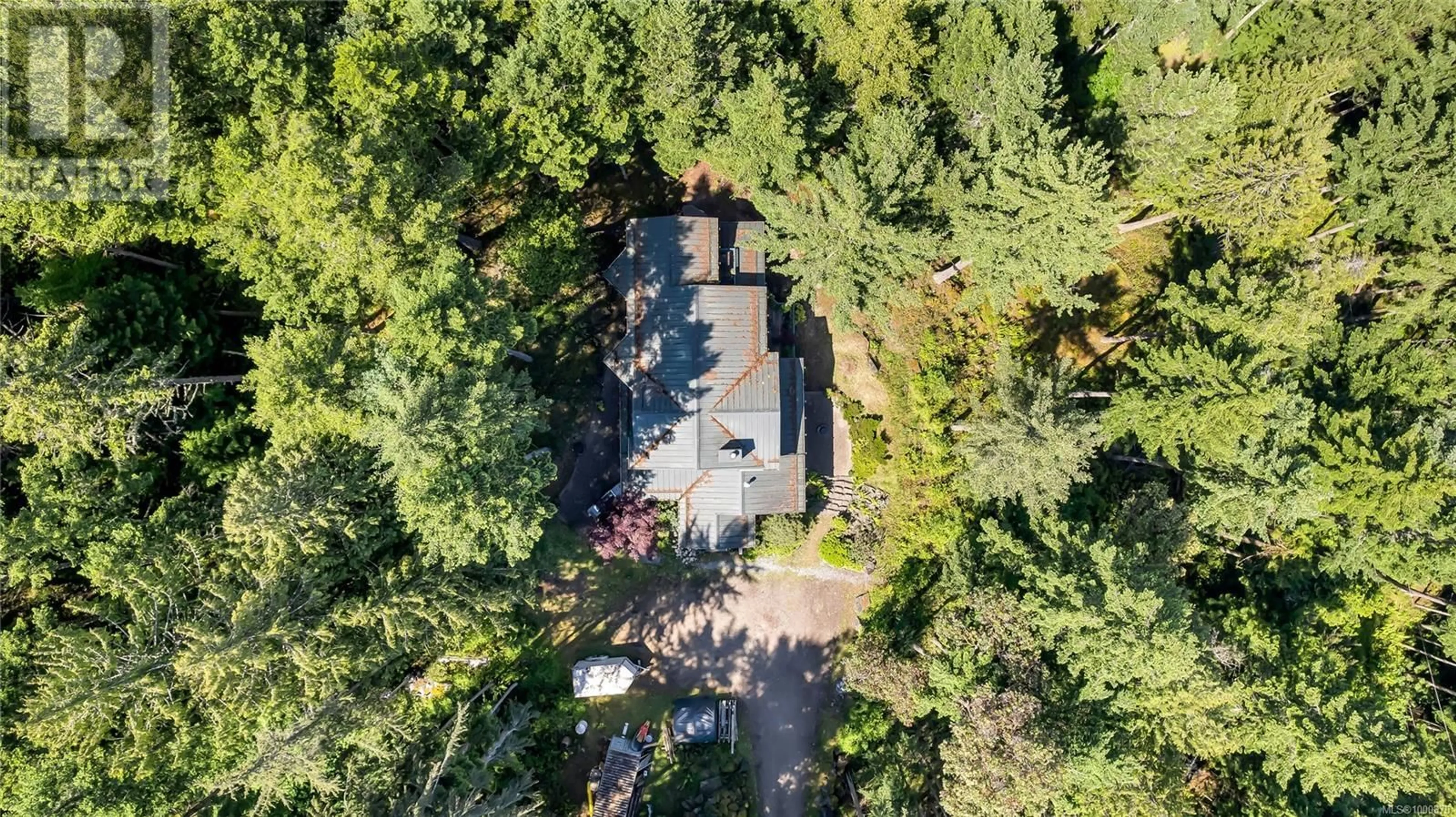 A pic from outside/outdoor area/front of a property/back of a property/a pic from drone, forest/trees view for 260 LITTLE MOUNTAIN ROAD, Salt Spring British Columbia V8K2L4