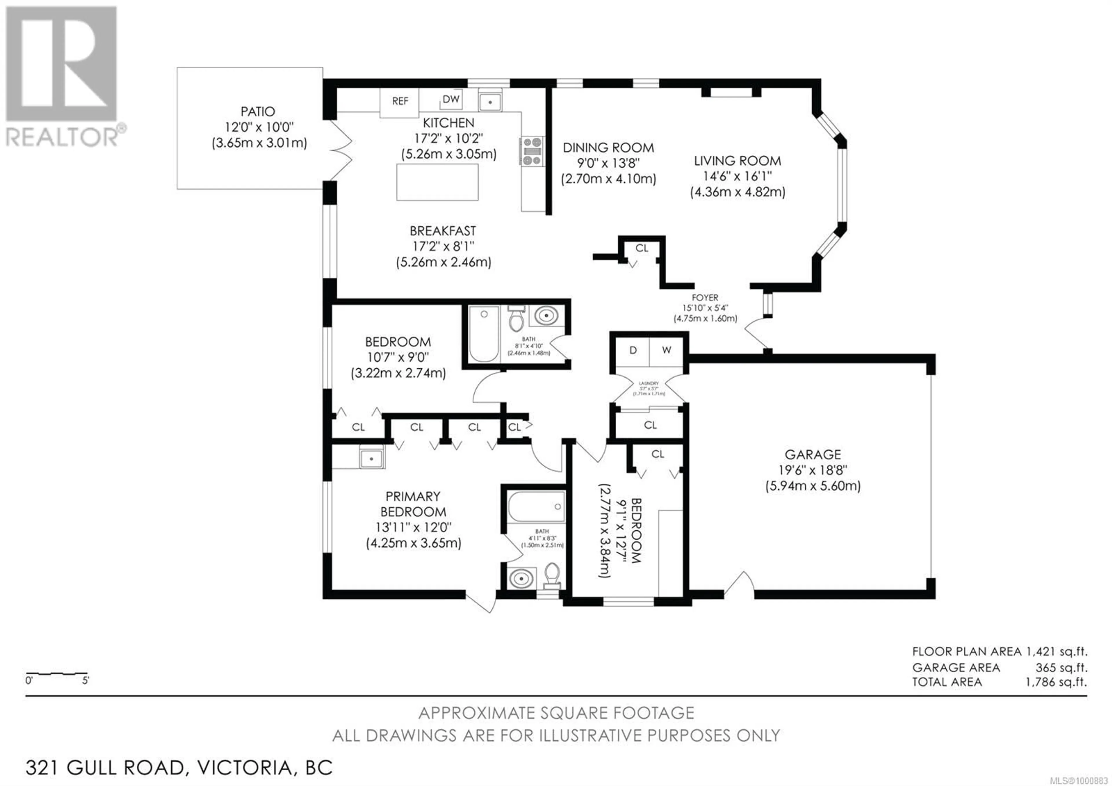 Floor plan for 321 GULL ROAD, View Royal British Columbia V9B1L3