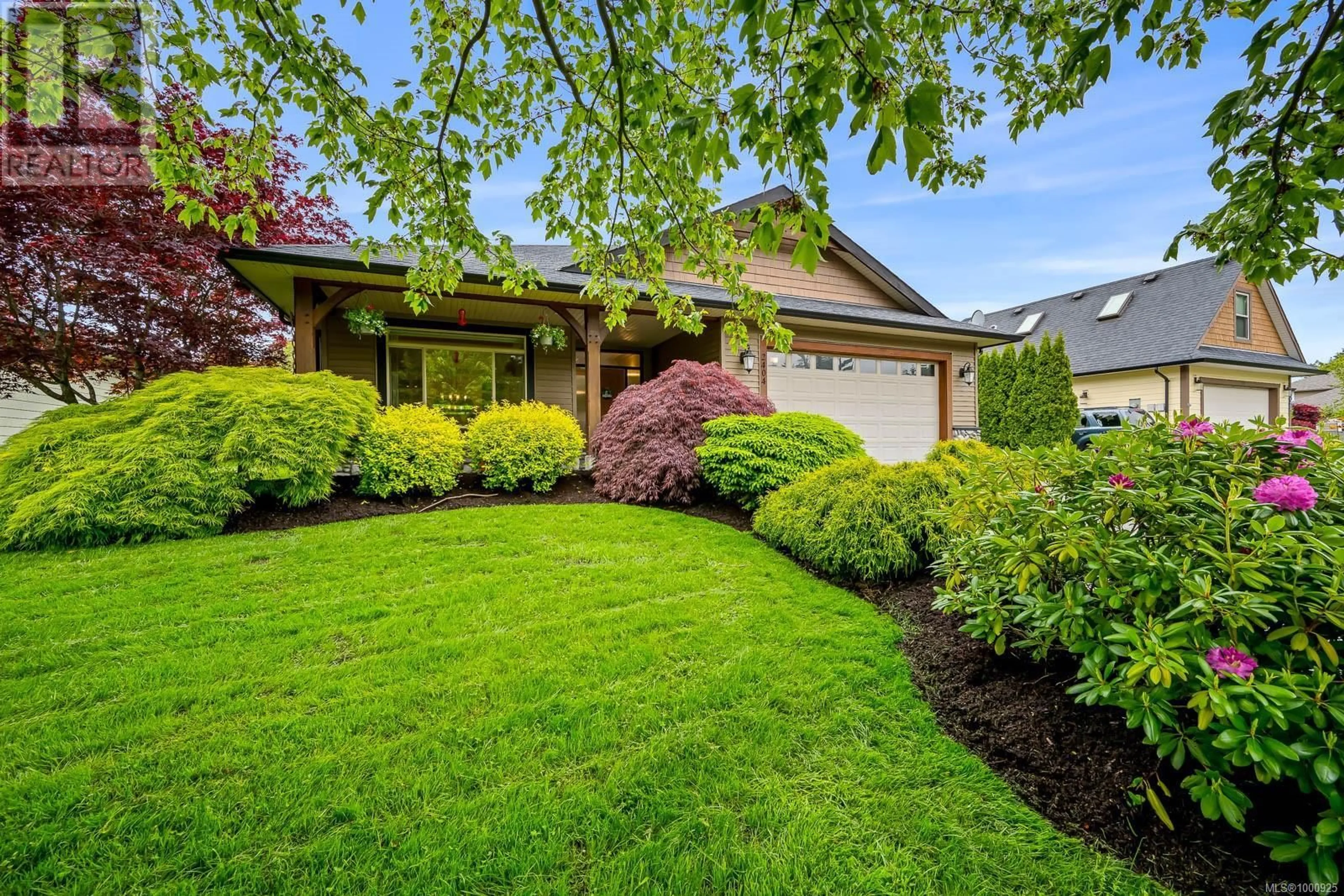 Home with vinyl exterior material, street for 2404 TUTOR DRIVE, Comox British Columbia V9M0A7