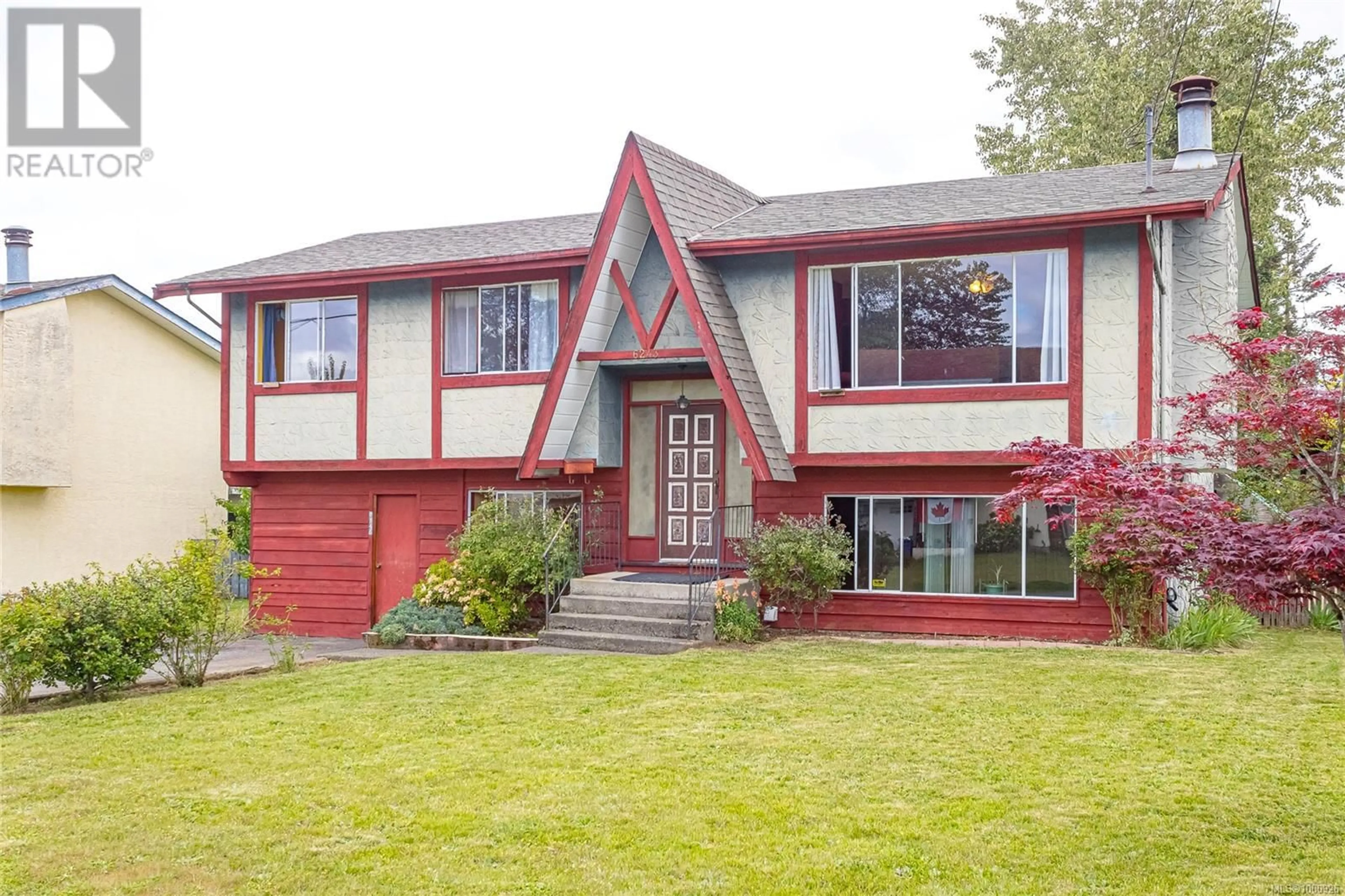 Home with vinyl exterior material, street for 6243 HAWKES BOULEVARD, Duncan British Columbia V9L4N8
