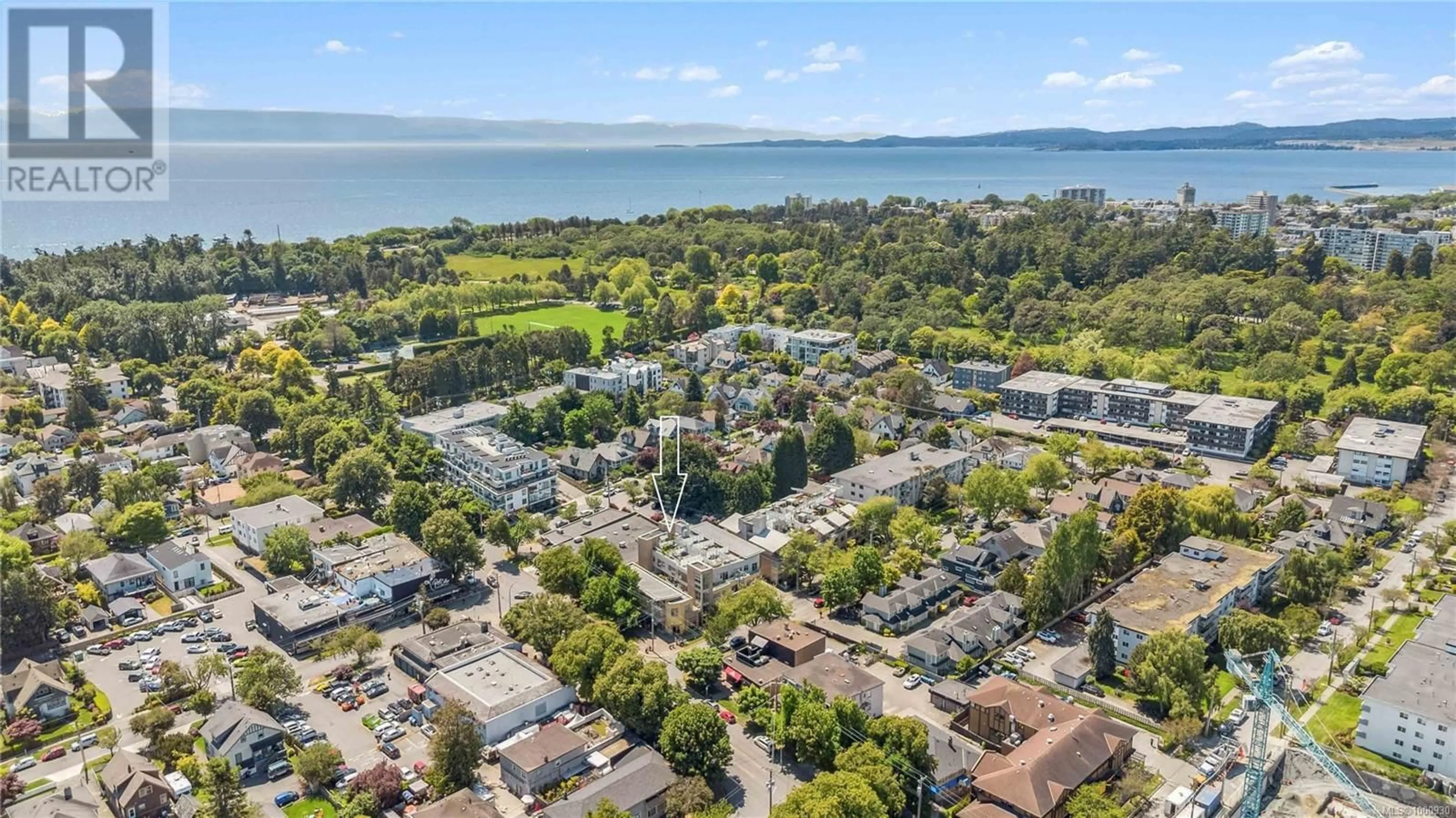 A pic from outside/outdoor area/front of a property/back of a property/a pic from drone, unknown for 212 - 240 COOK STREET, Victoria British Columbia V8V3X3