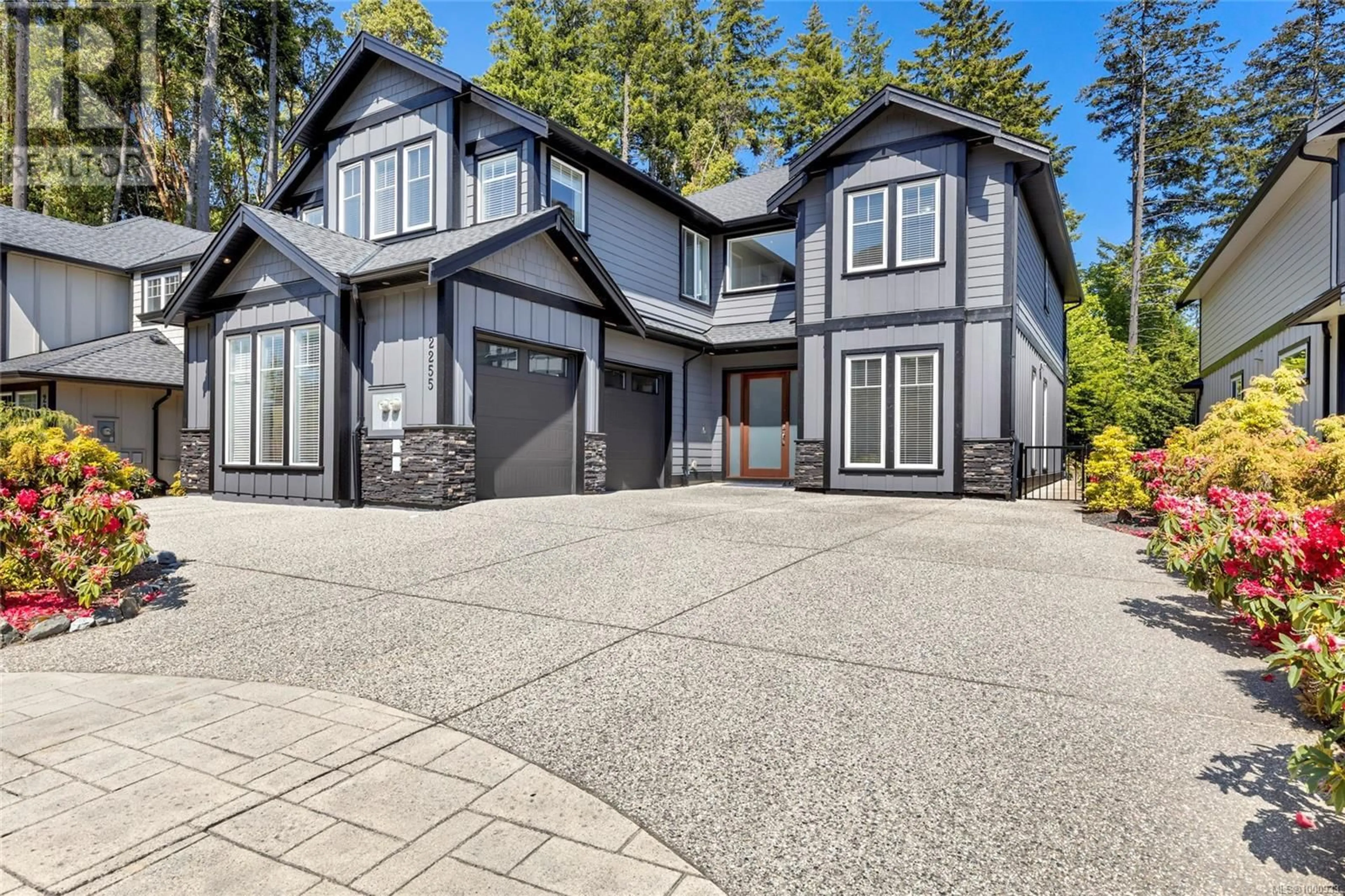 Home with vinyl exterior material, street for 2255 NICKLAUS DRIVE, Langford British Columbia V9B0L2