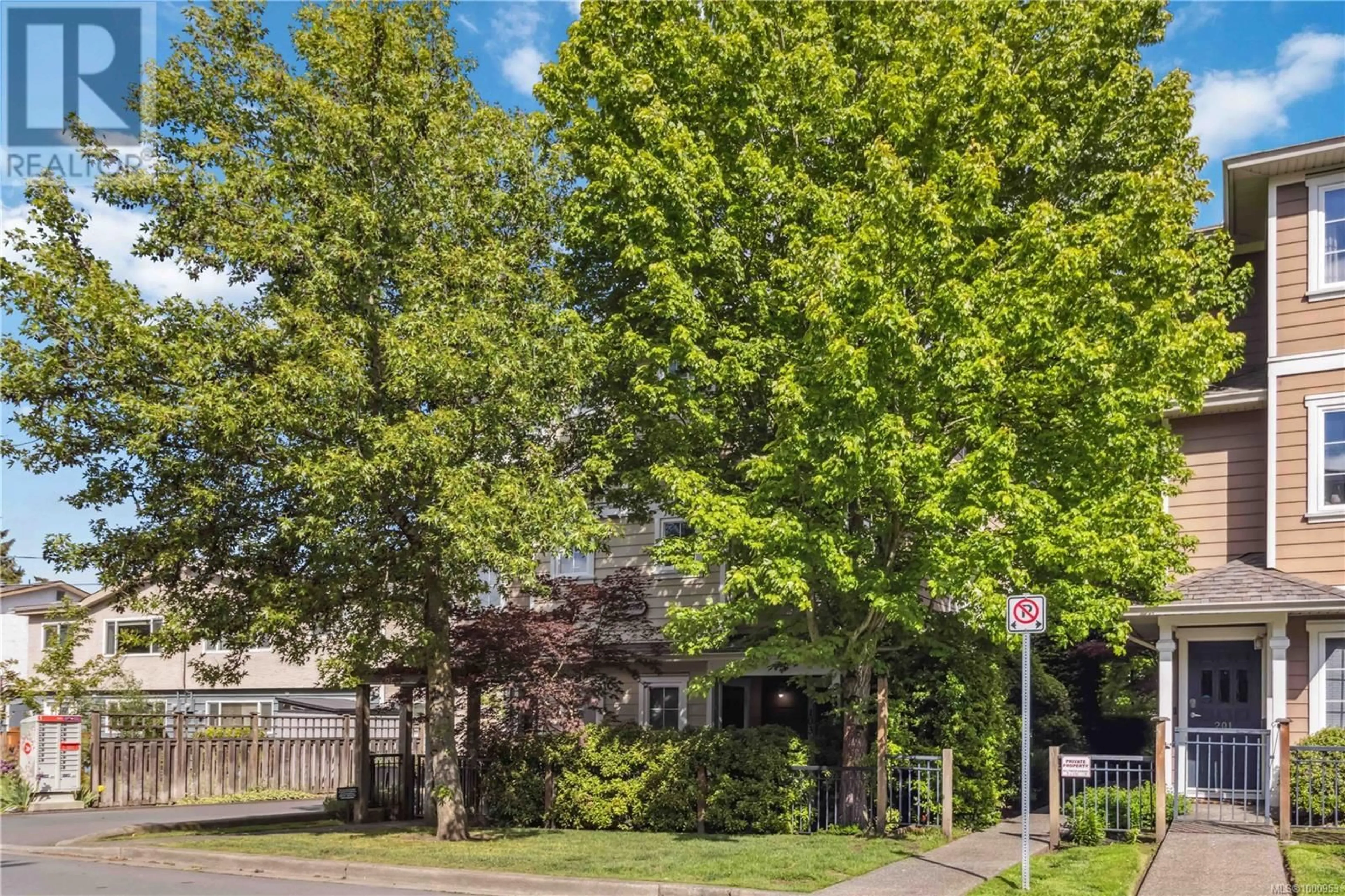 A pic from outside/outdoor area/front of a property/back of a property/a pic from drone, street for 103 - 2685 DEVILLE ROAD, Langford British Columbia V9B0G5
