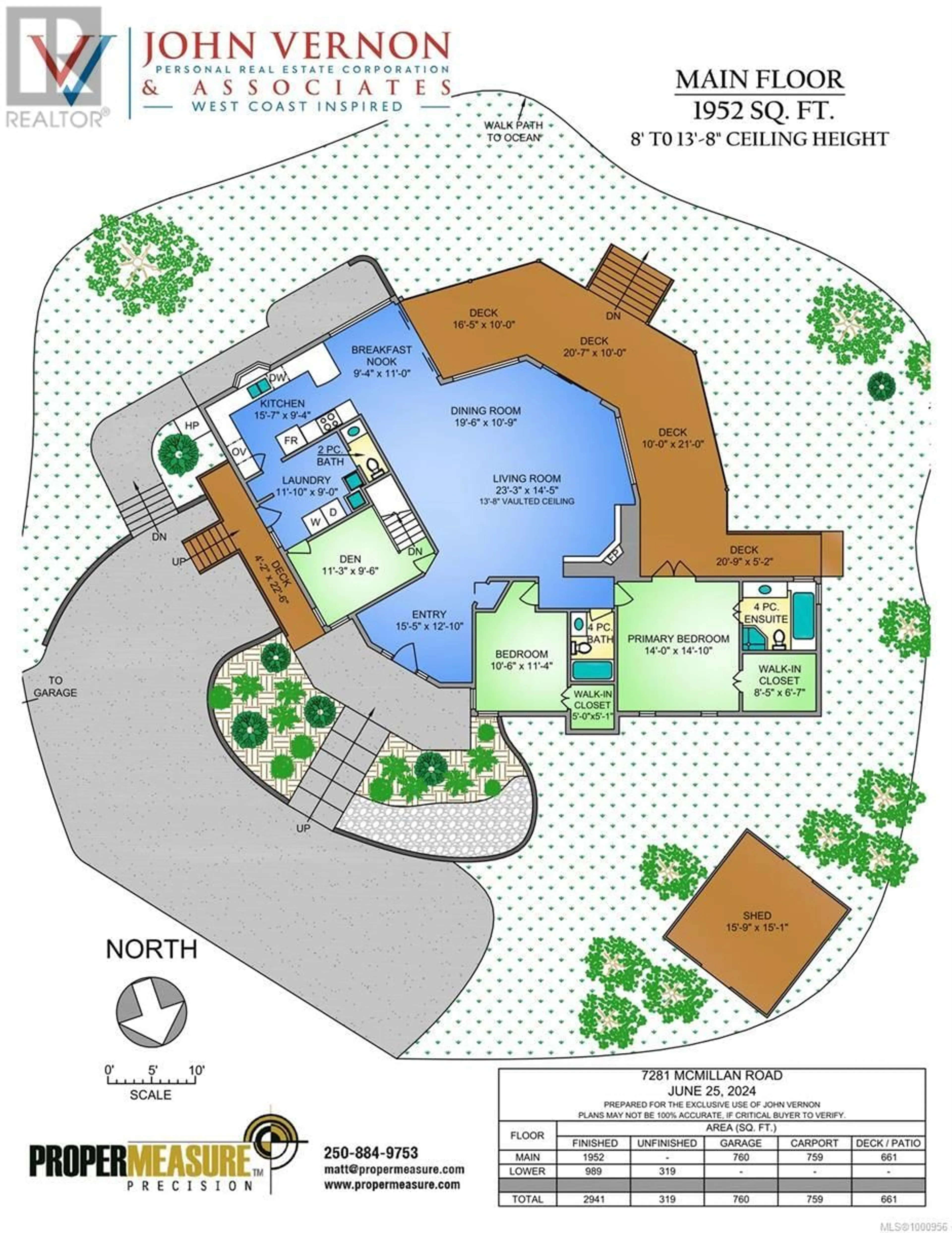 Floor plan for 7281 MCMILLAN ROAD, Sooke British Columbia V9Z0S7