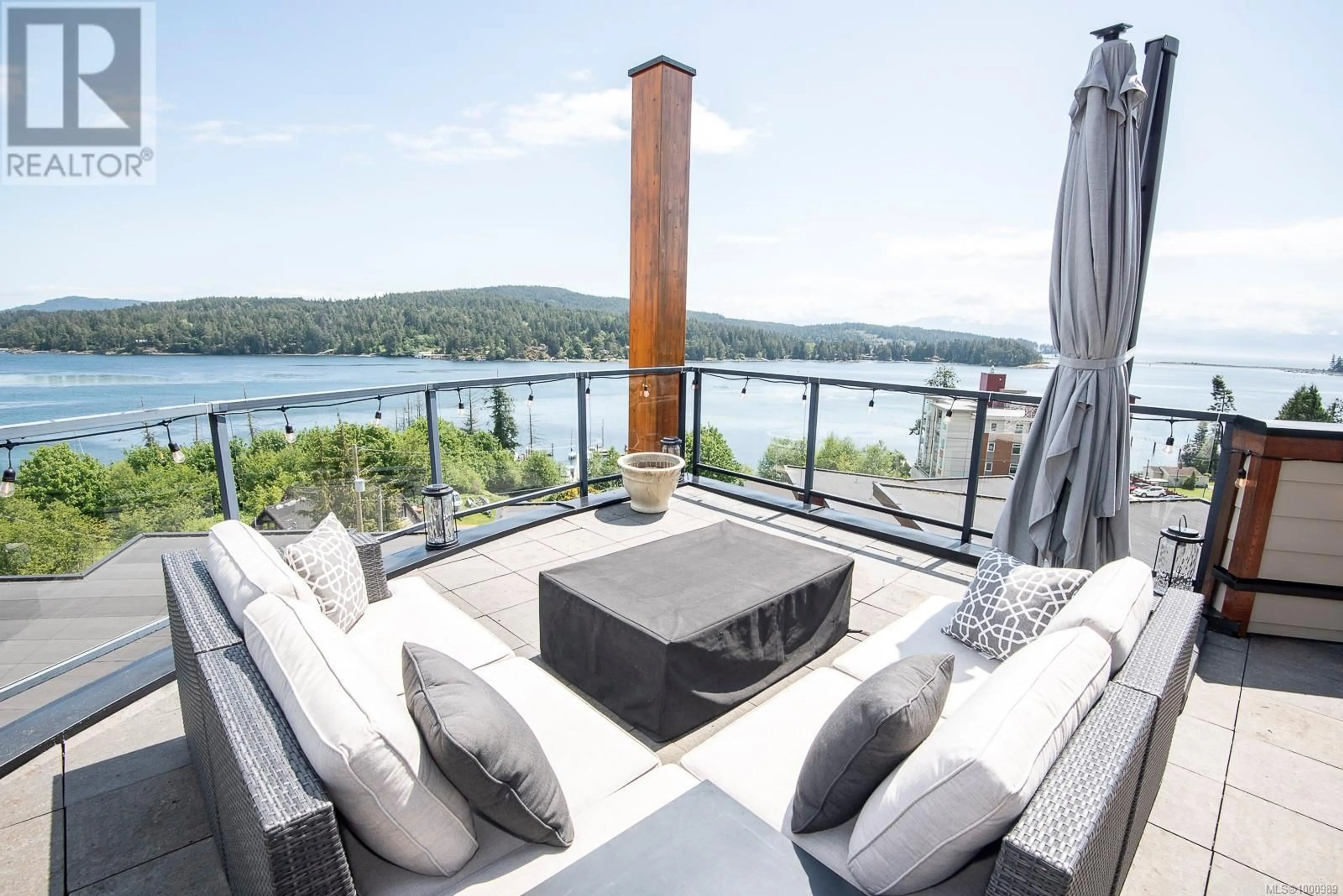 Patio, water/lake/river/ocean view for 408 - 6591 LINCROFT ROAD, Sooke British Columbia V9Z1M2