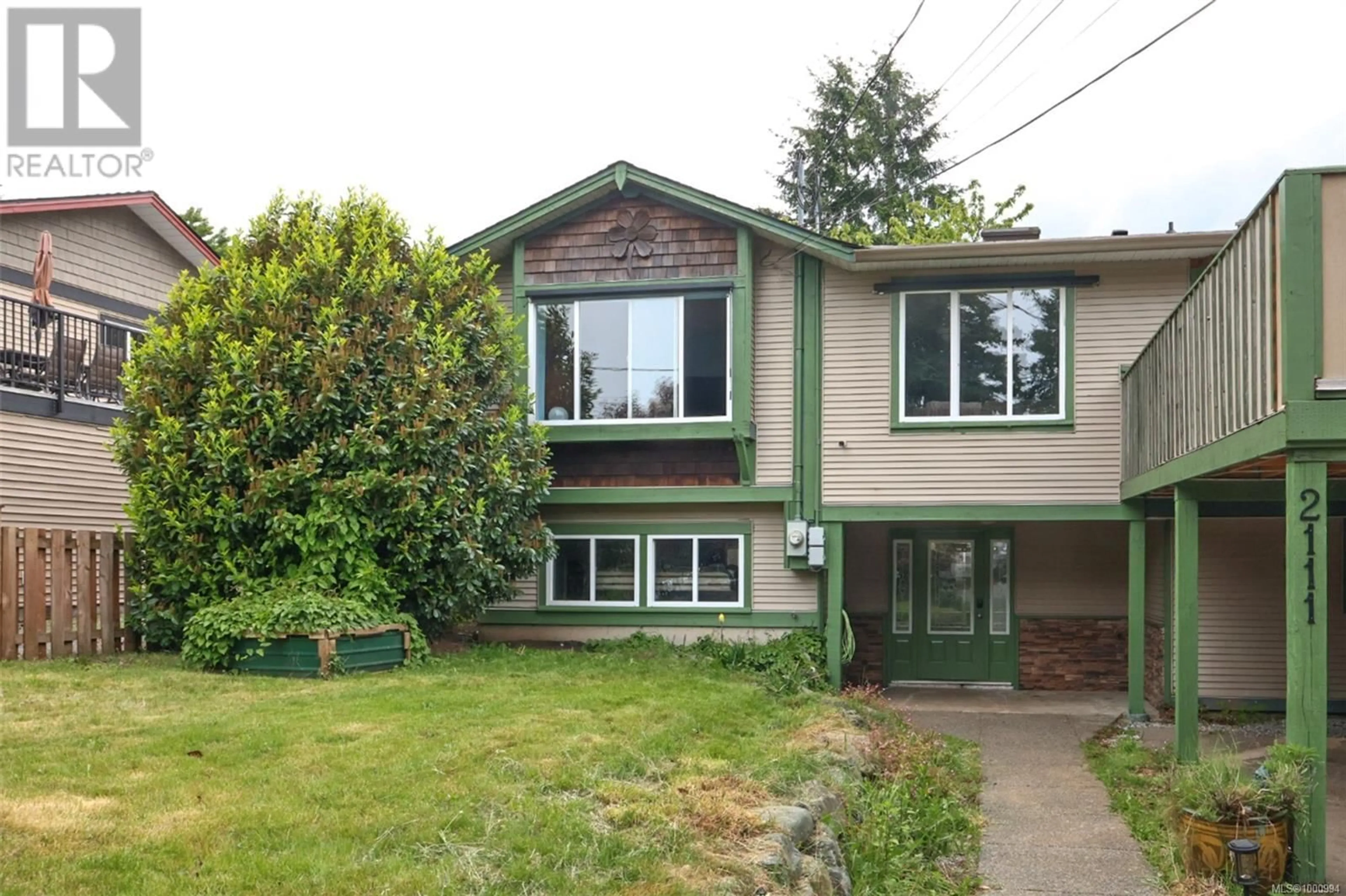 Home with vinyl exterior material, street for 2111 CARMEN ROAD, Nanaimo British Columbia V9R2G5