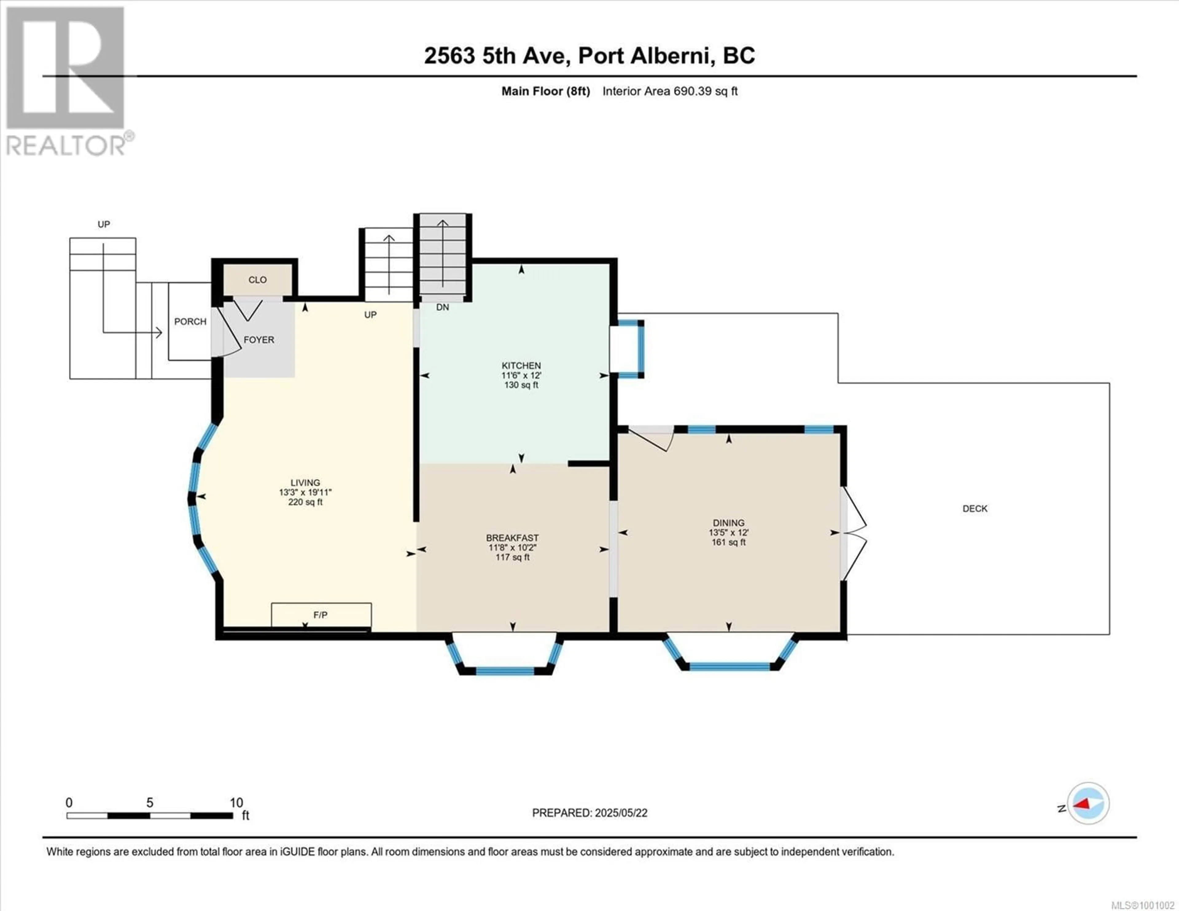 Floor plan for 2563 5TH AVENUE, Port Alberni British Columbia V9Y2G4