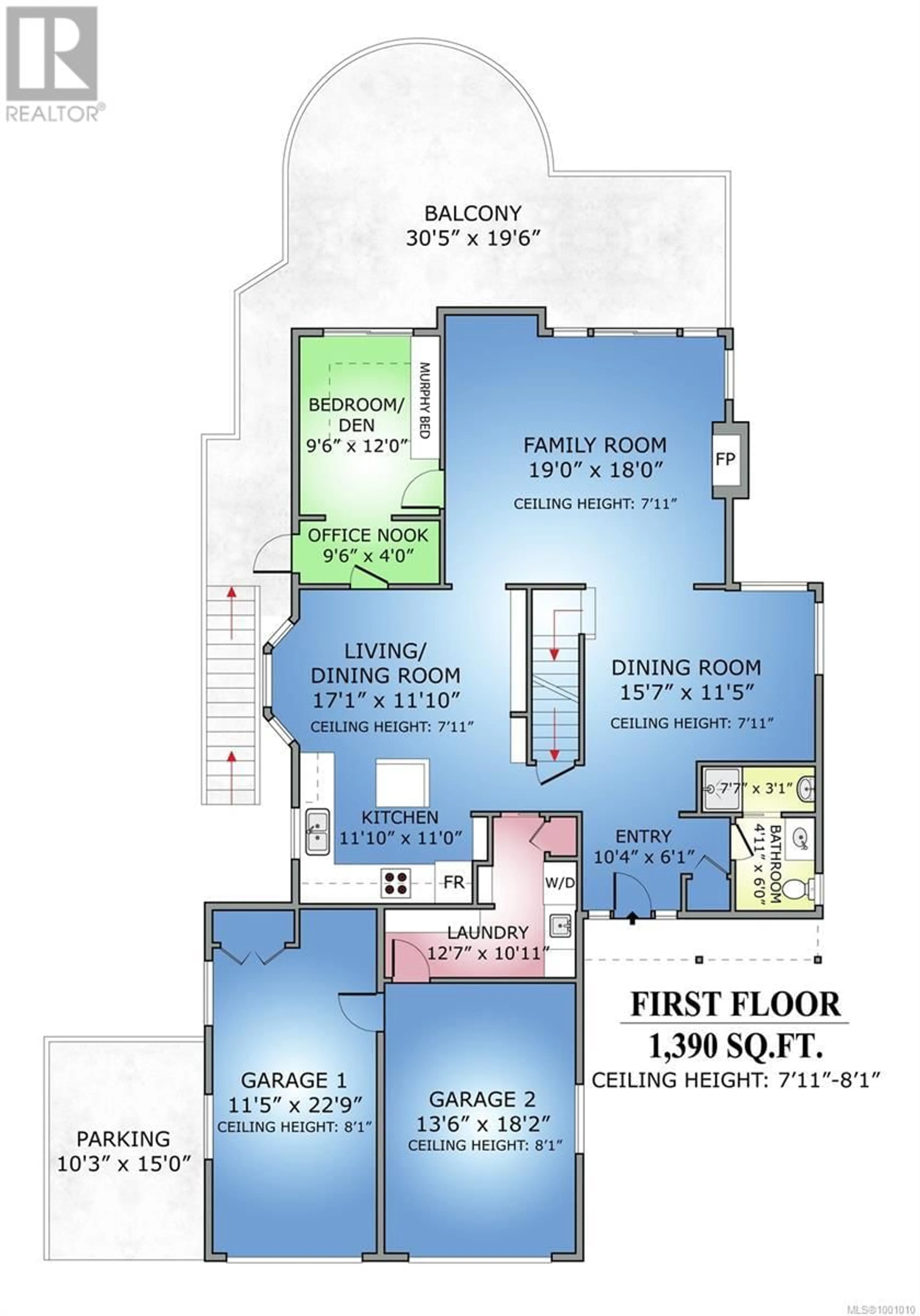 Floor plan for 891 ROYAL OAK DRIVE, Saanich British Columbia V8X5H5