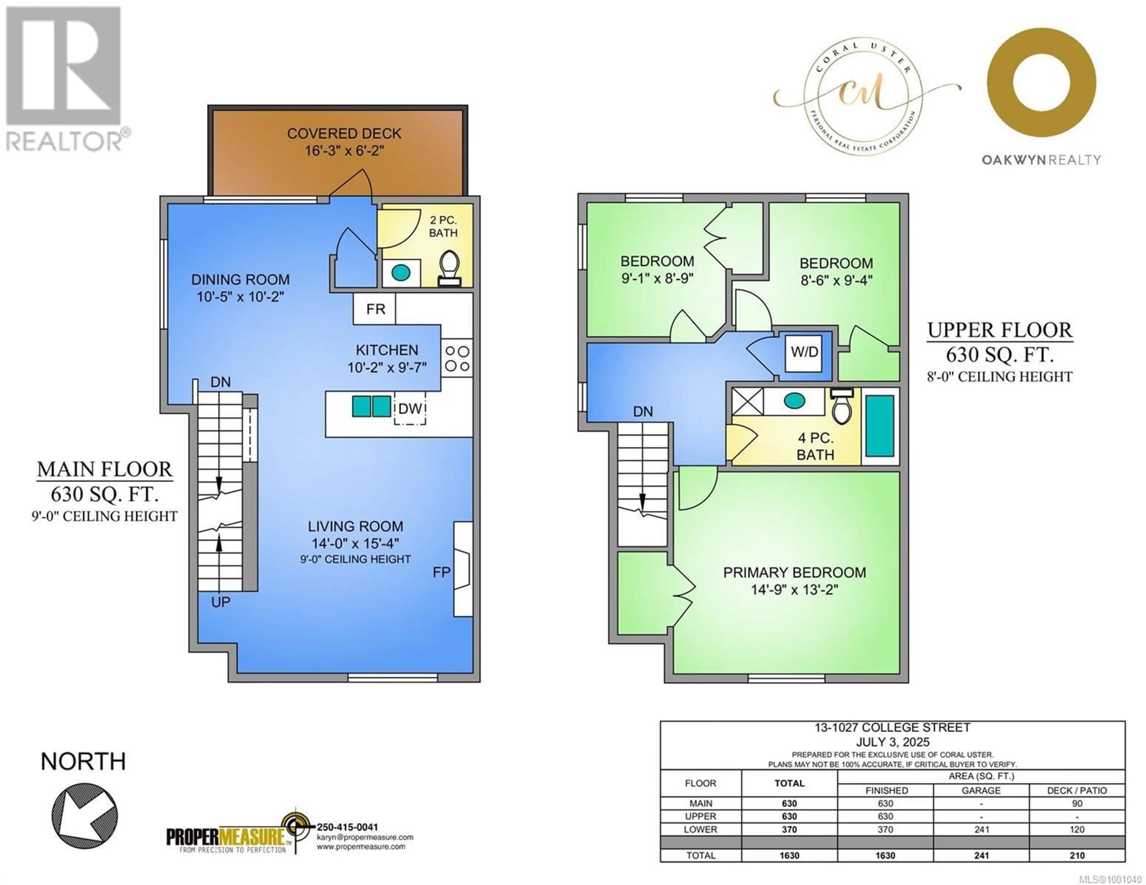 Floor plan for 13 - 1027 COLLEGE STREET, Duncan British Columbia V9L2E8