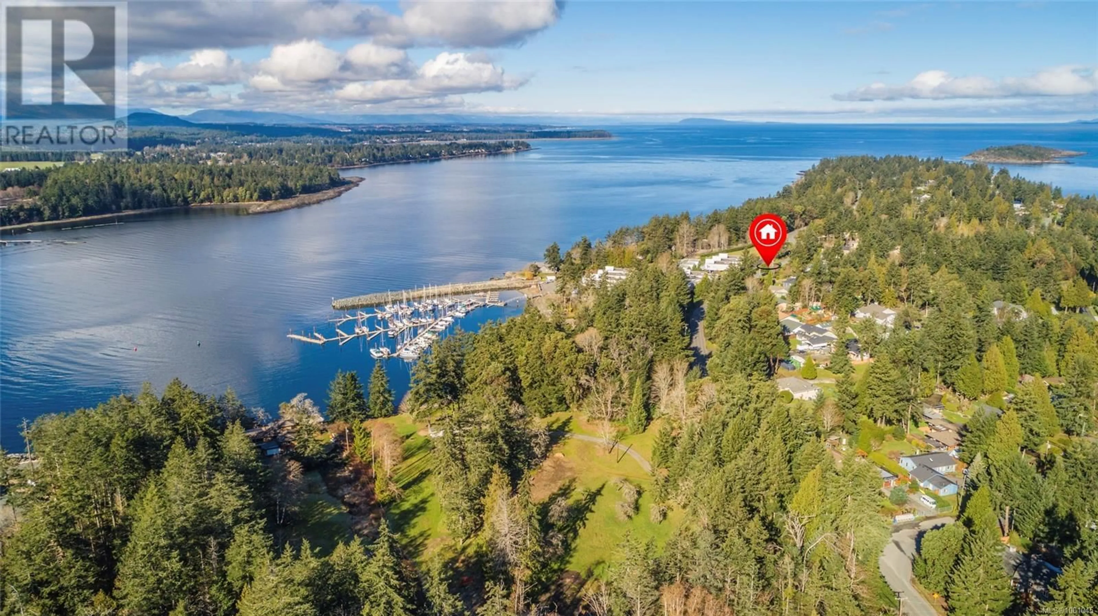 A pic from outside/outdoor area/front of a property/back of a property/a pic from drone, water/lake/river/ocean view for 1562 MARINA WAY, Nanoose Bay British Columbia V9P9B6