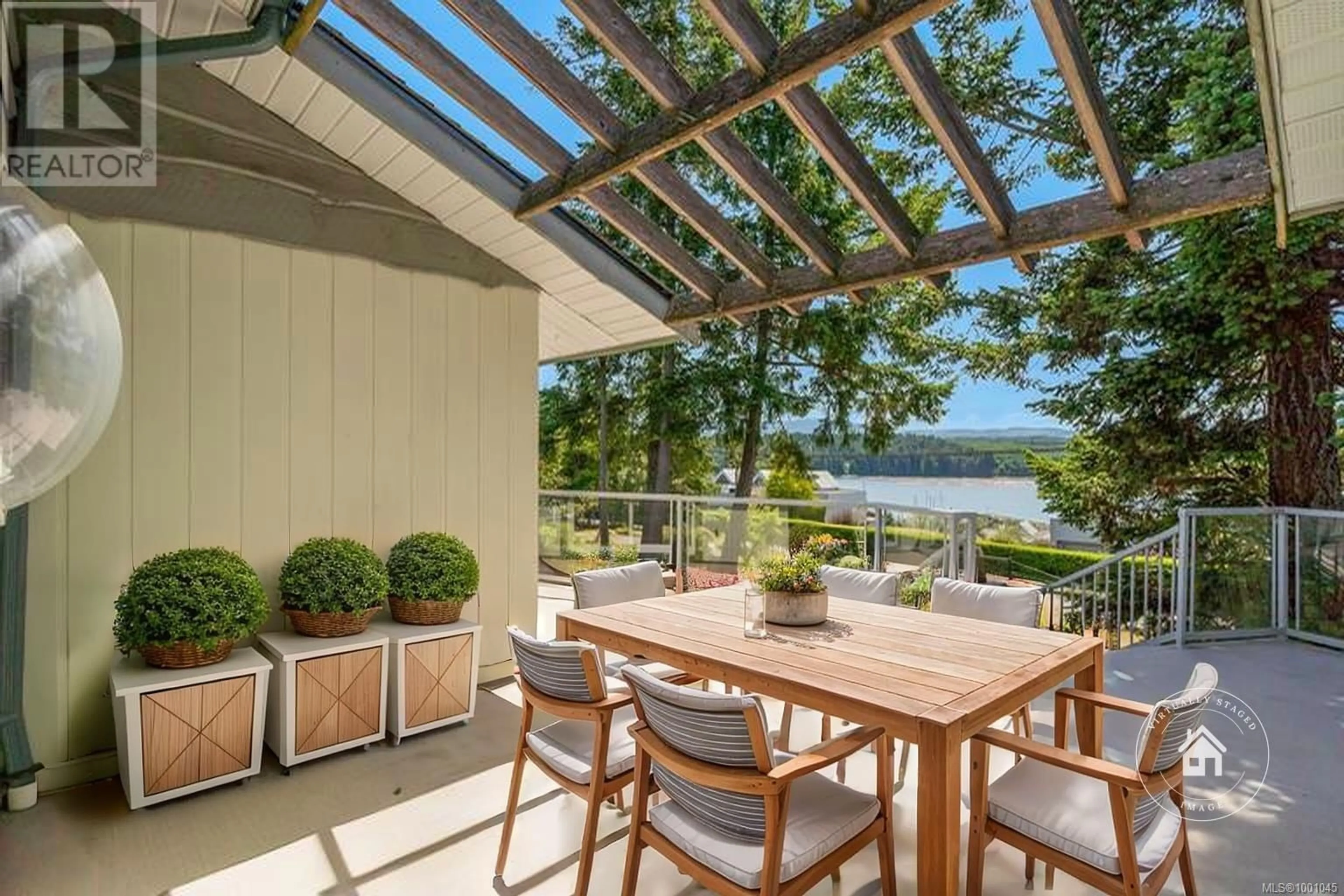 Patio, water/lake/river/ocean view for 1562 MARINA WAY, Nanoose Bay British Columbia V9P9B6