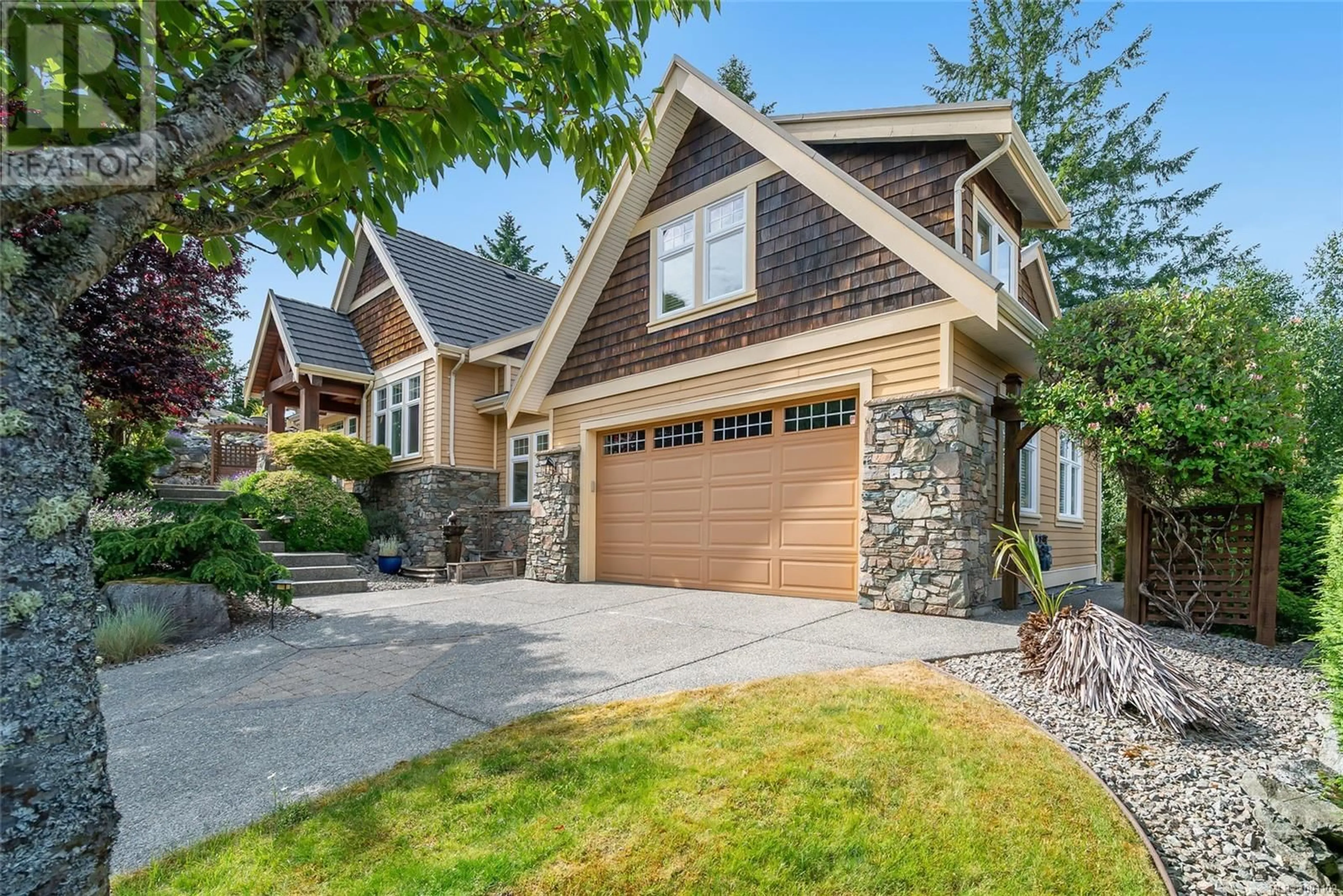 Home with vinyl exterior material, street for 2467 ANDOVER ROAD, Nanoose Bay British Columbia V9P9K5