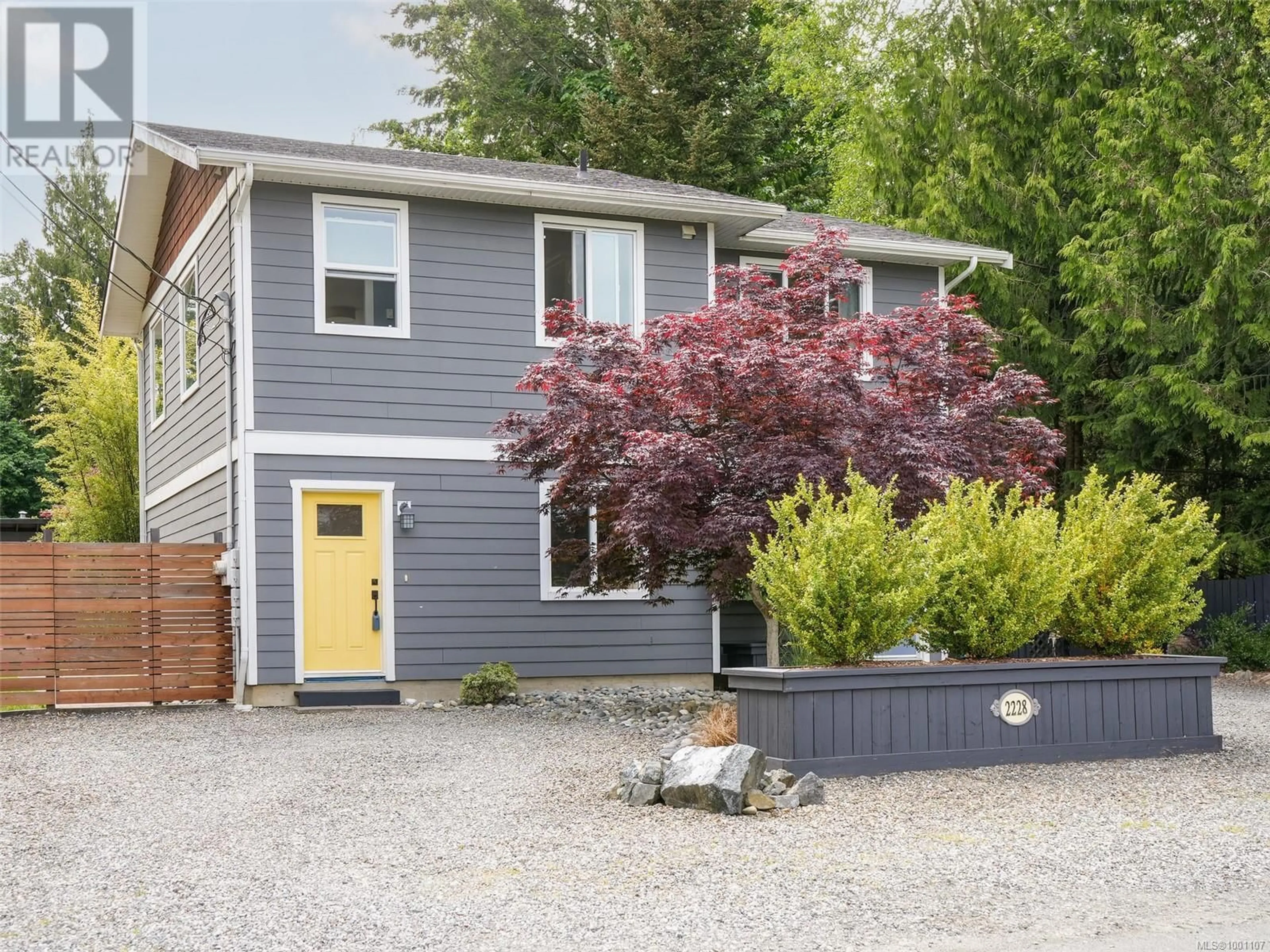 Home with vinyl exterior material, street for 2228 FRENCH ROAD SOUTH, Sooke British Columbia V9Z0M7