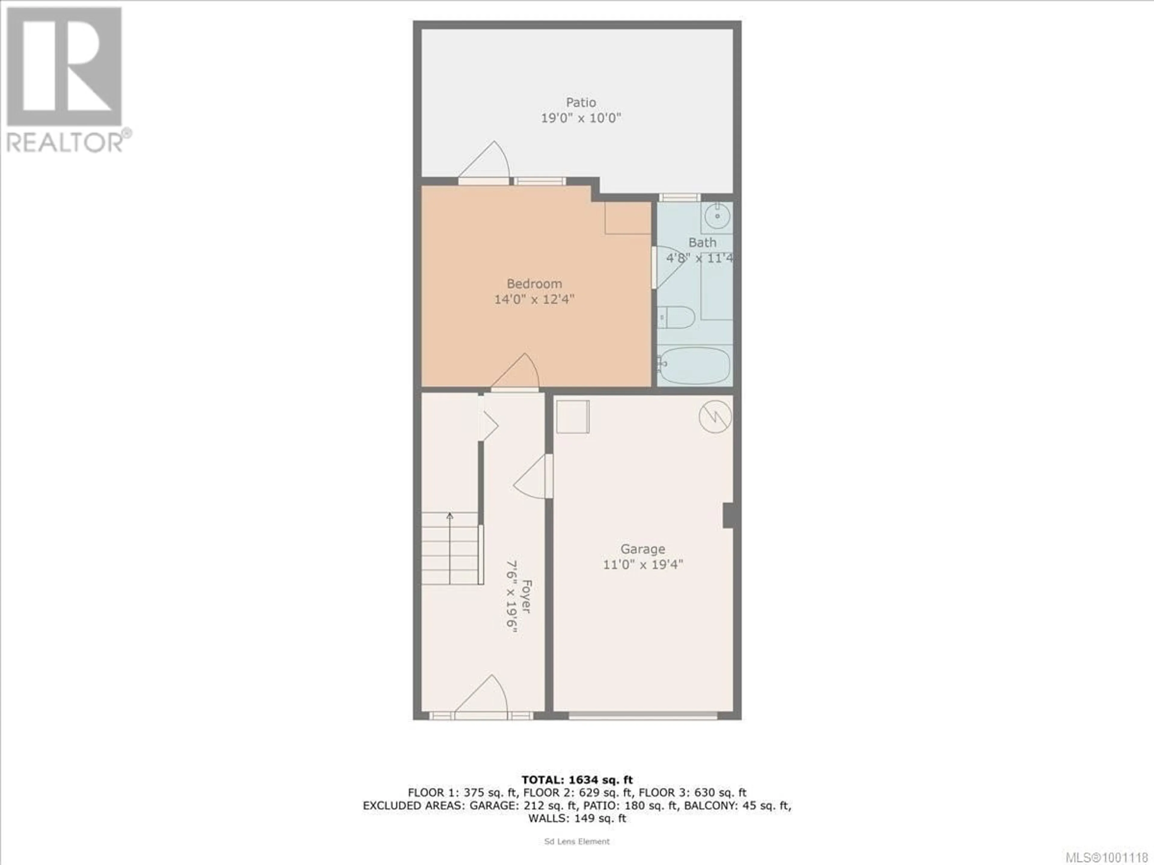 Floor plan for 113 - 2661 DEVILLE ROAD, Langford British Columbia V9B0G6