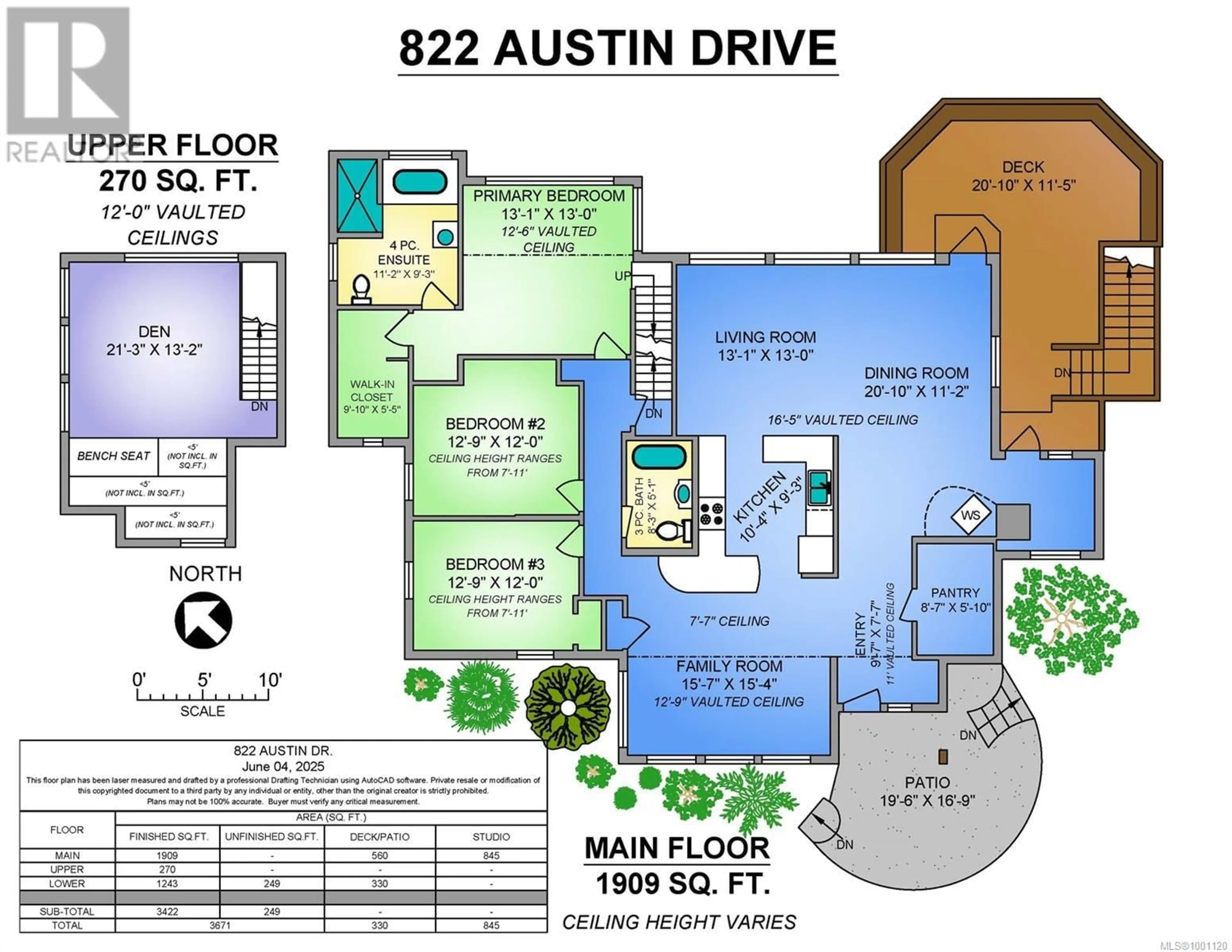 Floor plan for 822 AUSTIN DRIVE, Cortes Island British Columbia V0P1K0