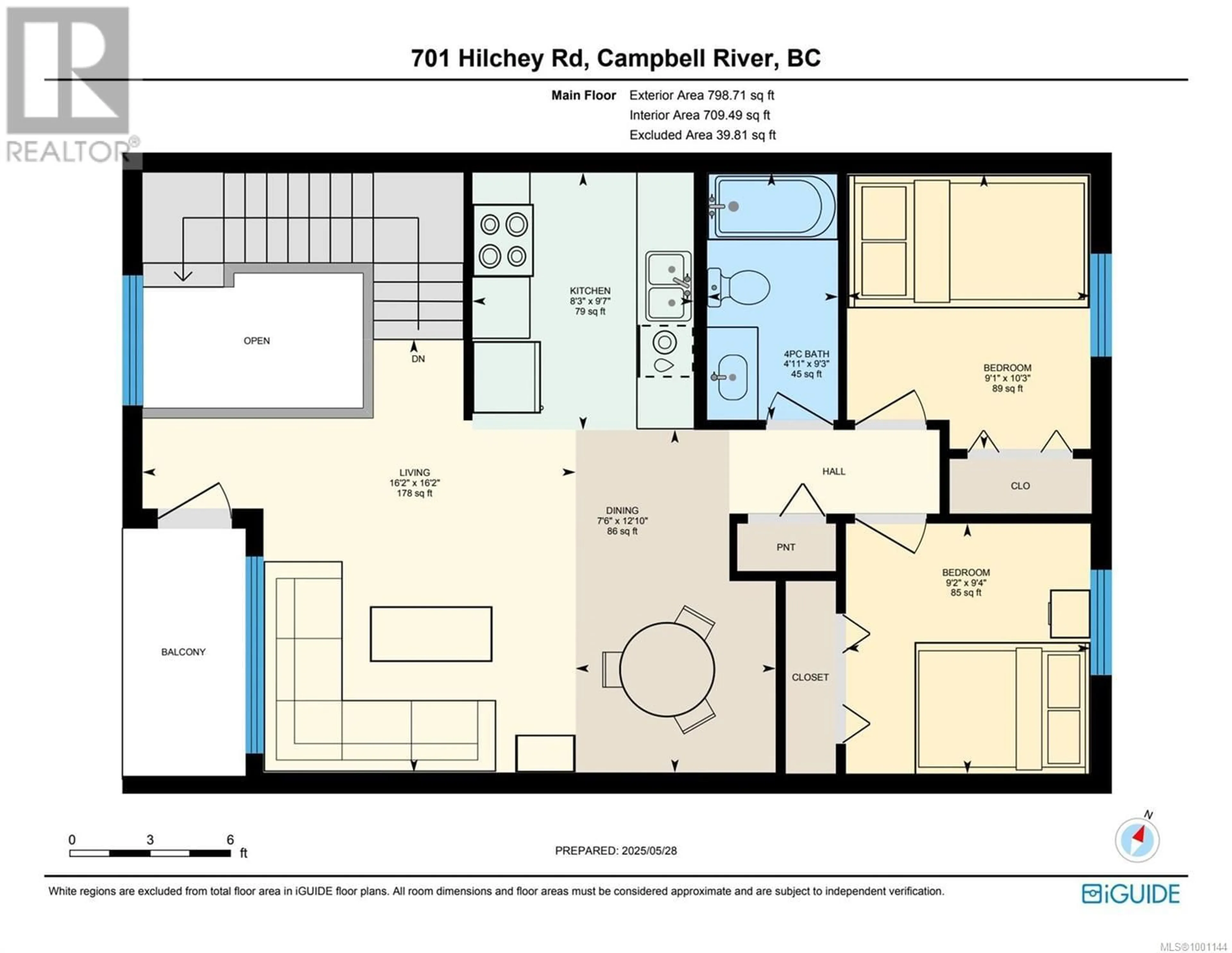 Floor plan for 150 - 701 HILCHEY ROAD, Campbell River British Columbia V9W0A2