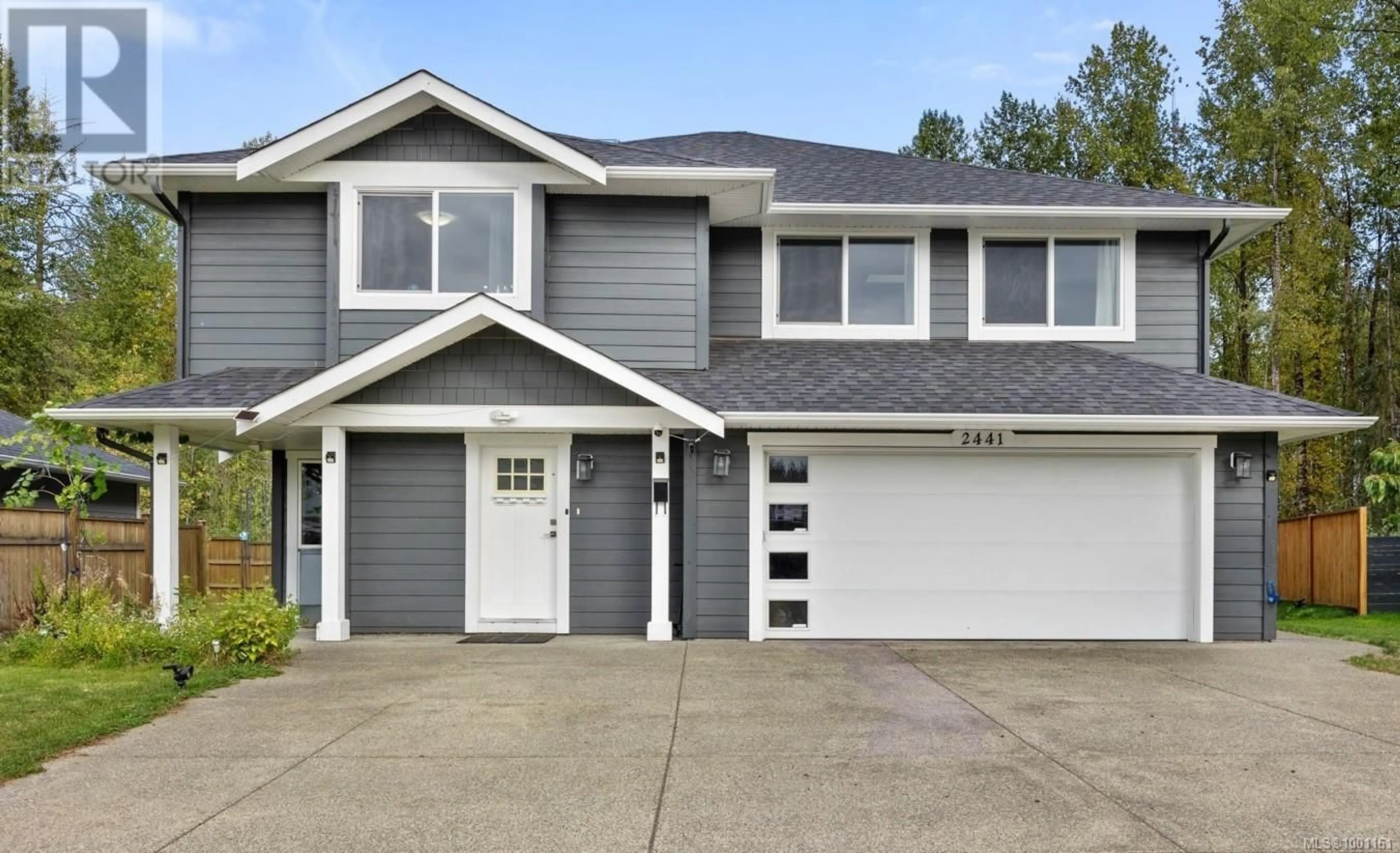 Home with vinyl exterior material, street for 2441 BROOKFIELD DRIVE, Courtenay British Columbia V9N0E6