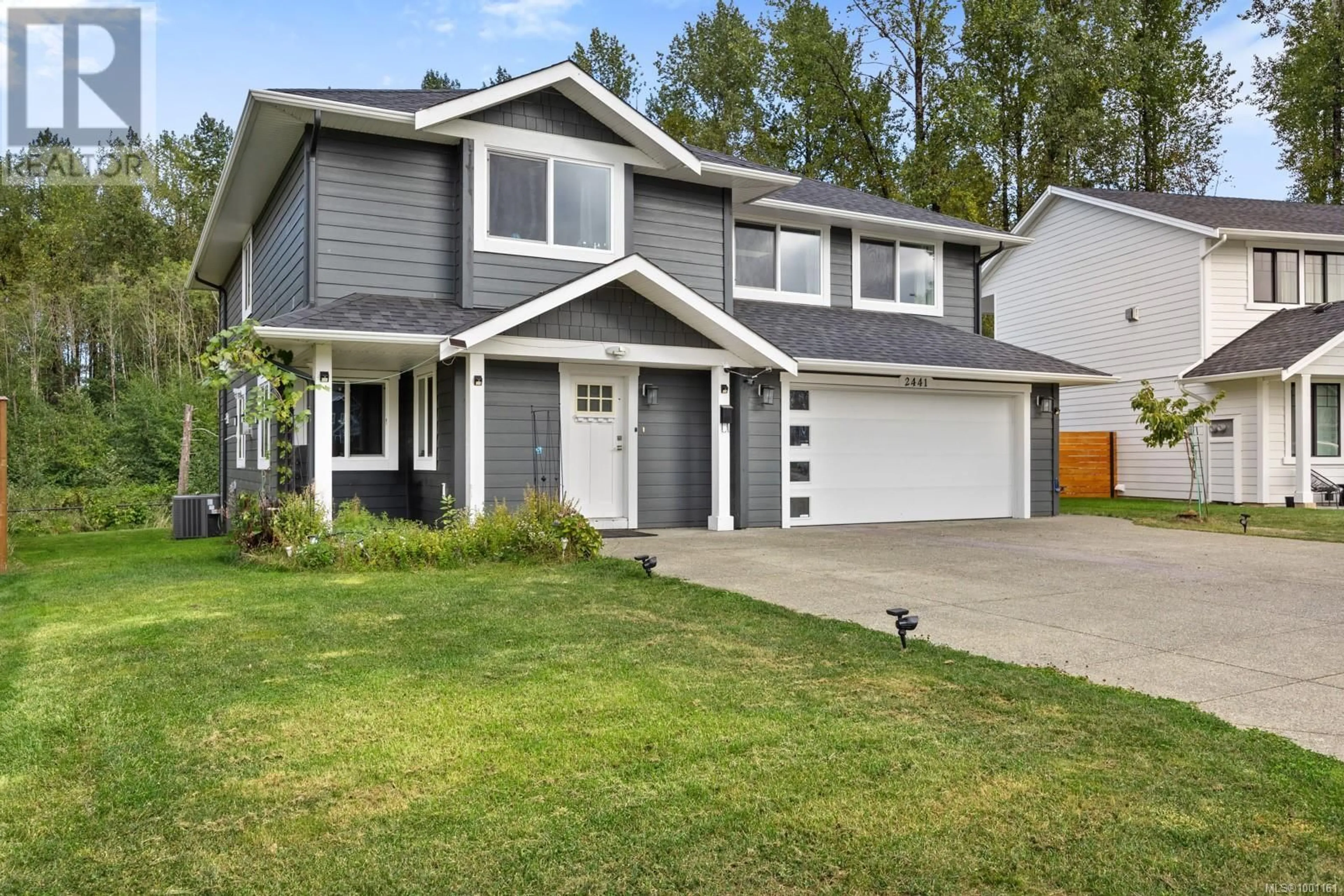 Home with vinyl exterior material, street for 2441 BROOKFIELD DRIVE, Courtenay British Columbia V9N0E6