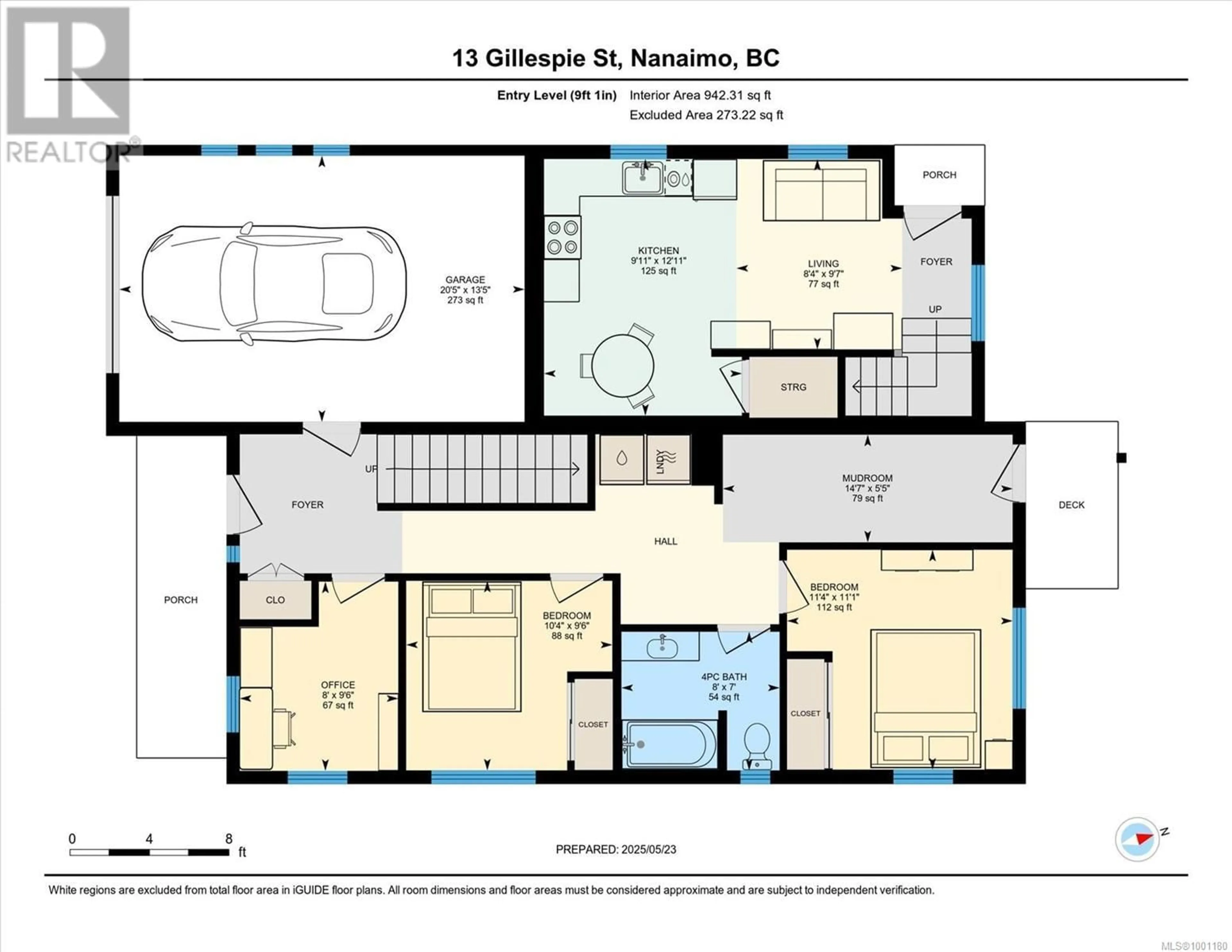 Floor plan for 13 GILLESPIE STREET, Nanaimo British Columbia V9R4Y2