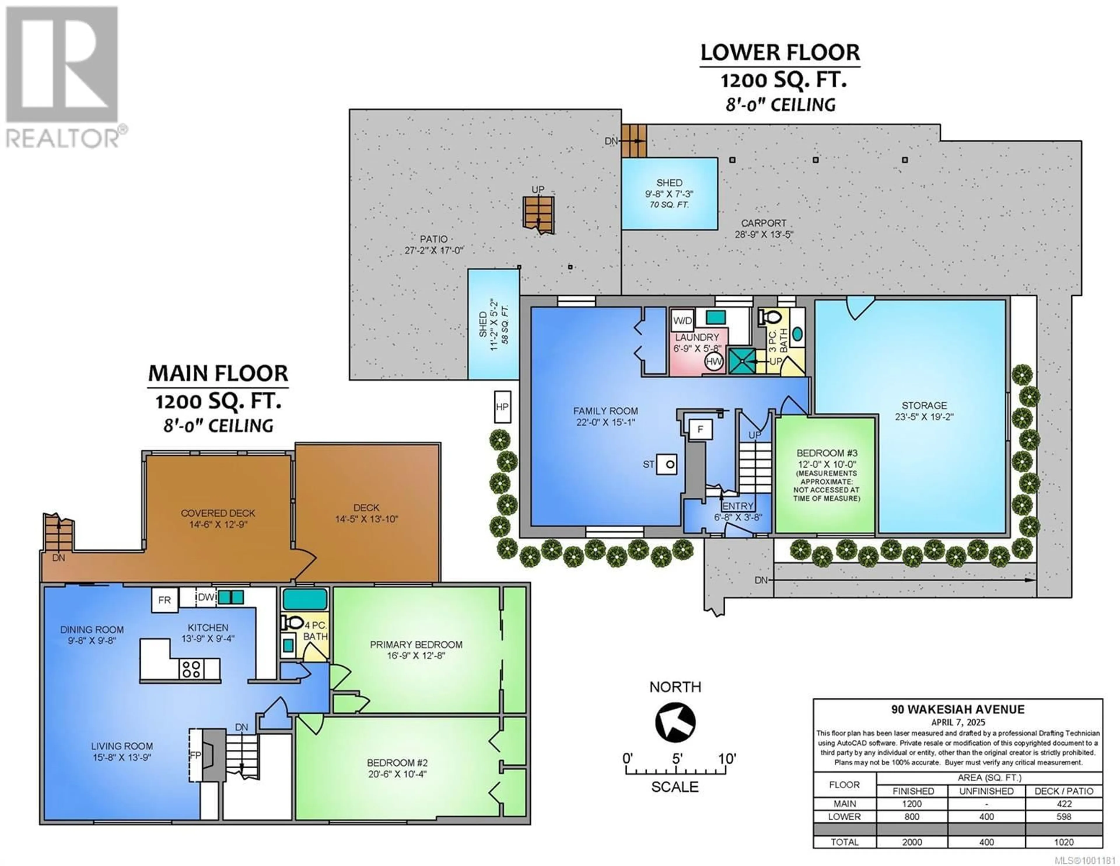 Floor plan for 90 WAKESIAH AVENUE, Nanaimo British Columbia V9R3J8