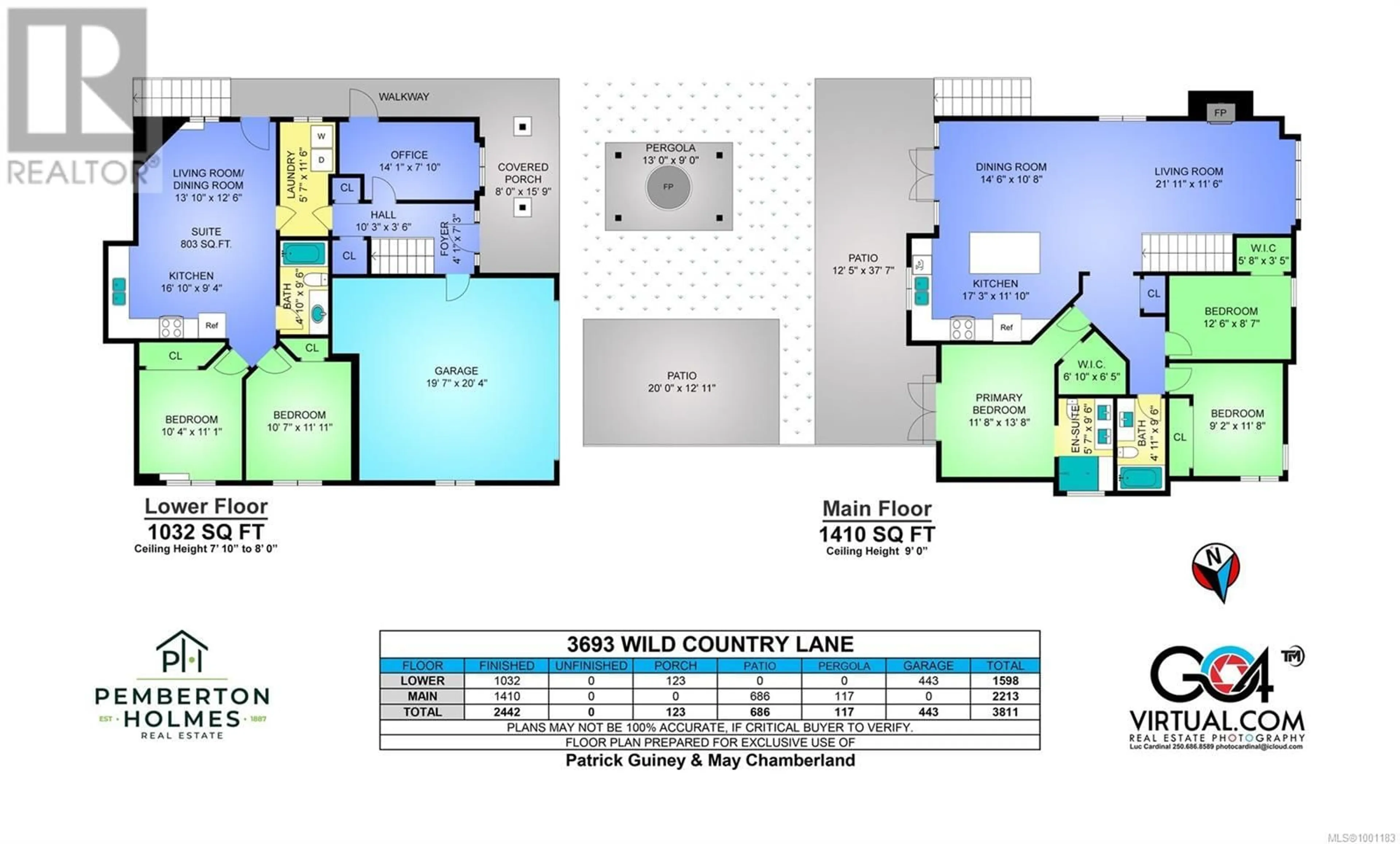 Floor plan for 141 CASTLE PLACE, Duncan British Columbia V9L4Y3