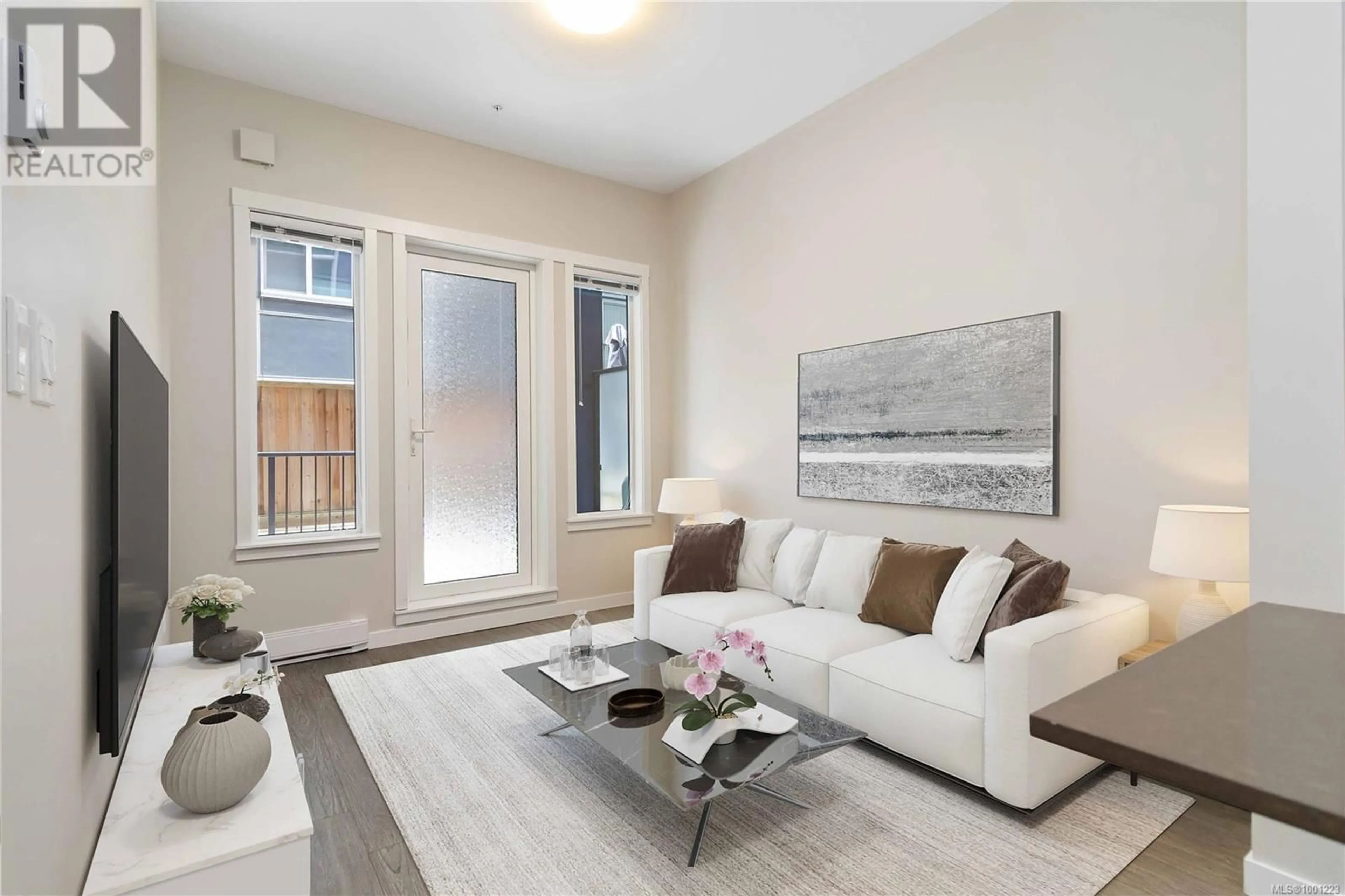 Living room with furniture, unknown for 110 - 868 ORONO AVENUE, Langford British Columbia V9B0X9