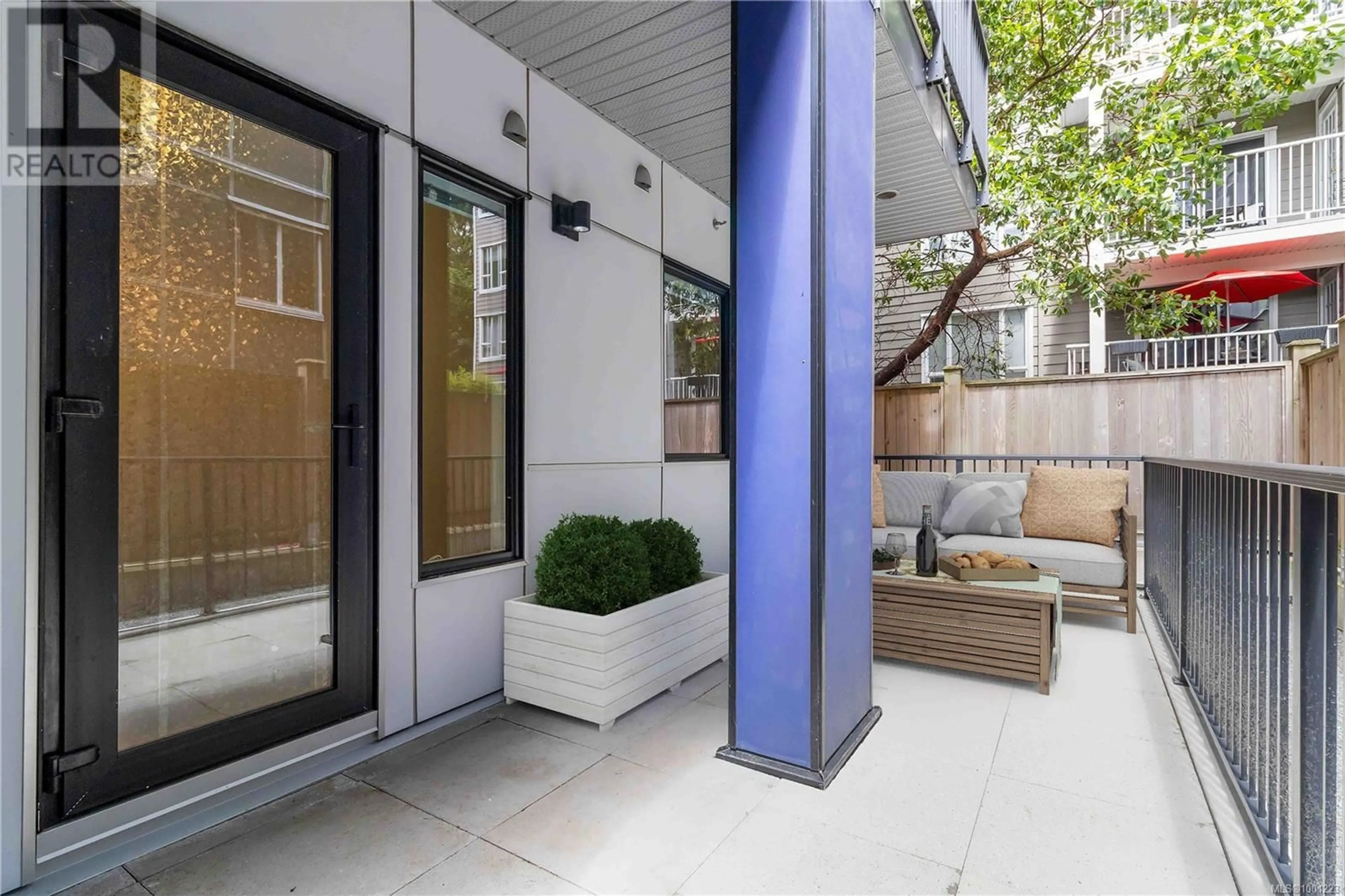 Patio, street for 110 - 868 ORONO AVENUE, Langford British Columbia V9B0X9