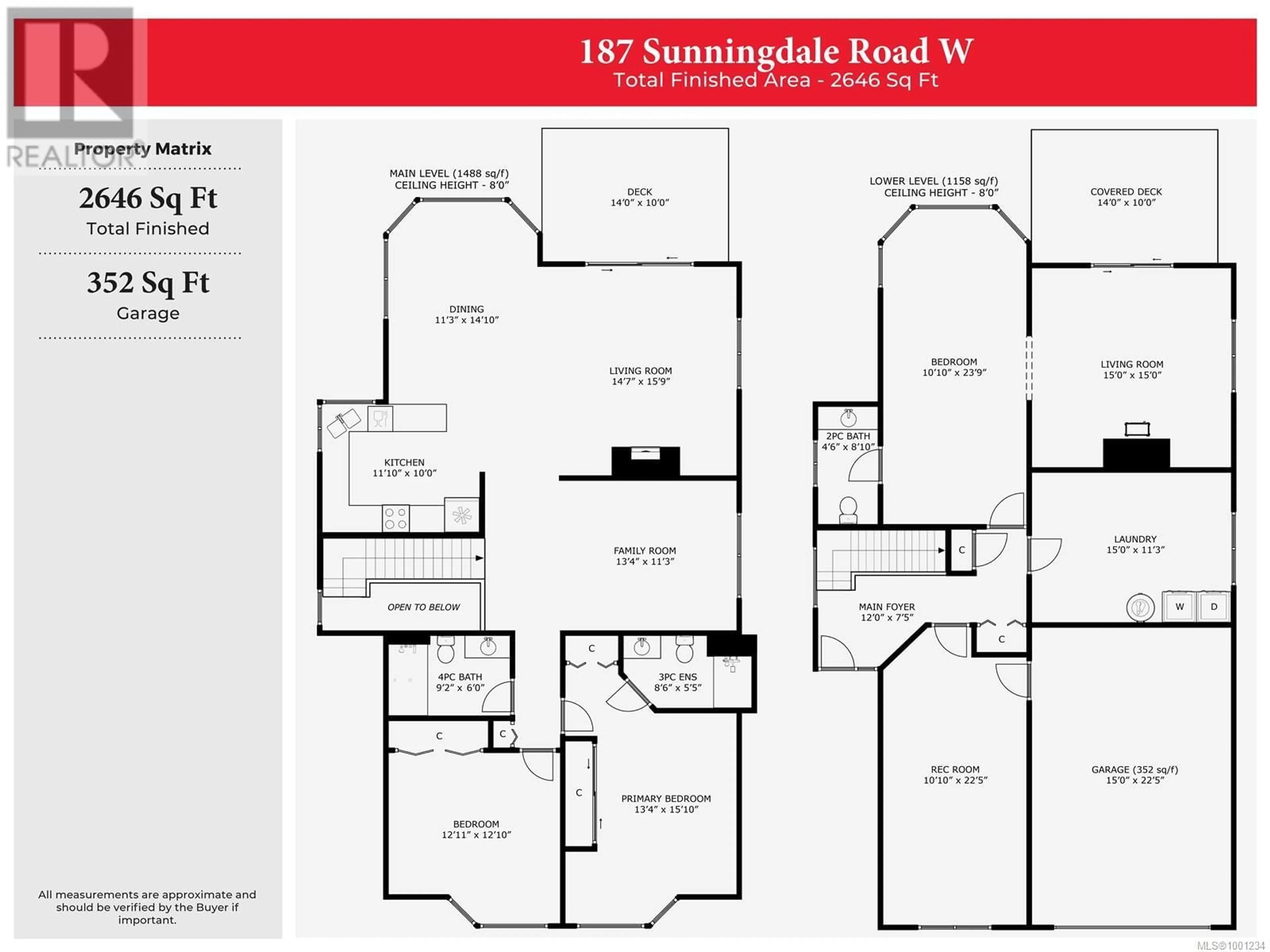 Floor plan for 187 SUNNINGDALE ROAD WEST, Qualicum Beach British Columbia V9K1K7