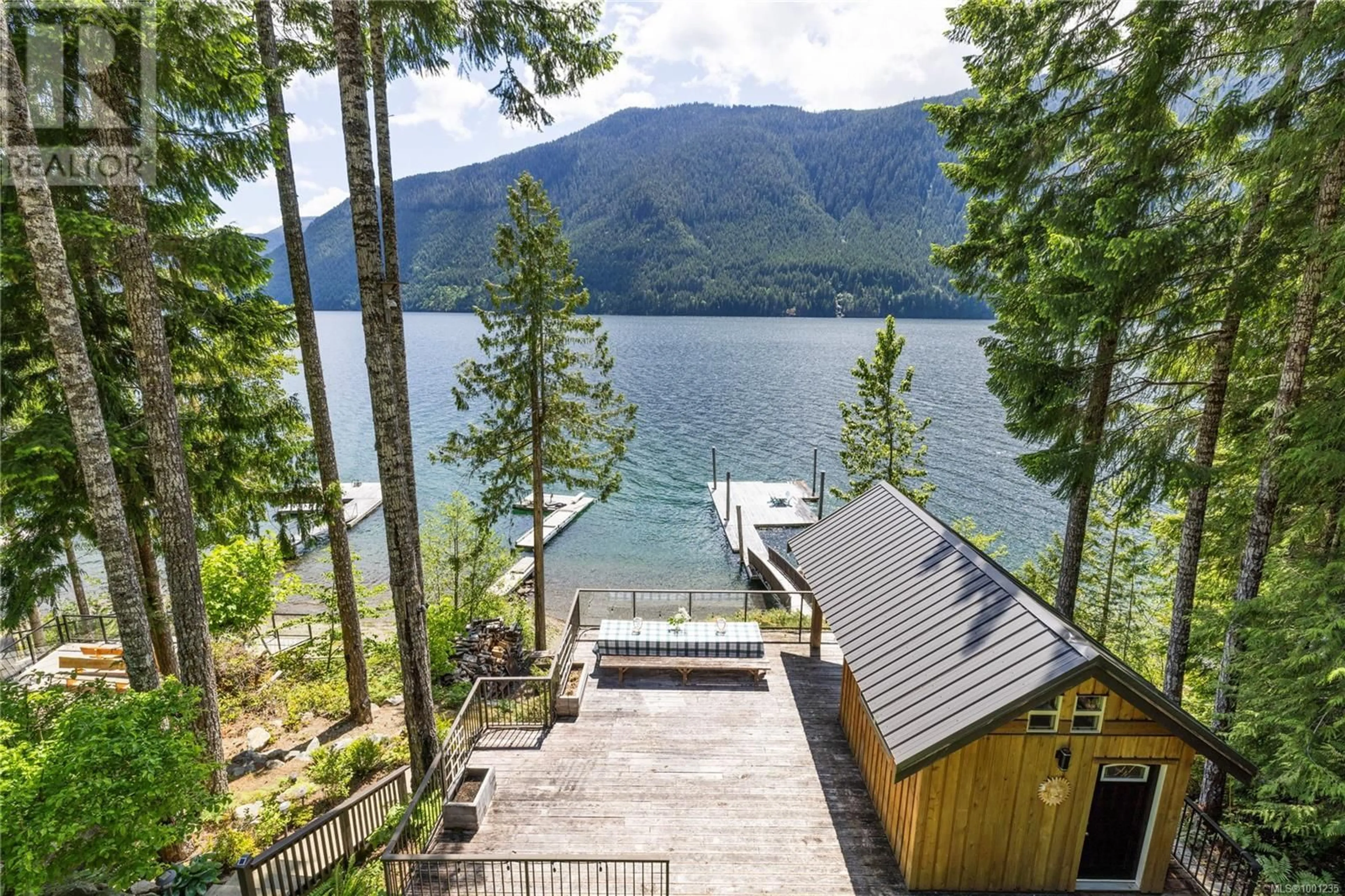 A pic from outside/outdoor area/front of a property/back of a property/a pic from drone, water/lake/river/ocean view for 18550 PACIFIC RIM HIGHWAY, Port Alberni British Columbia V9Y8Z9