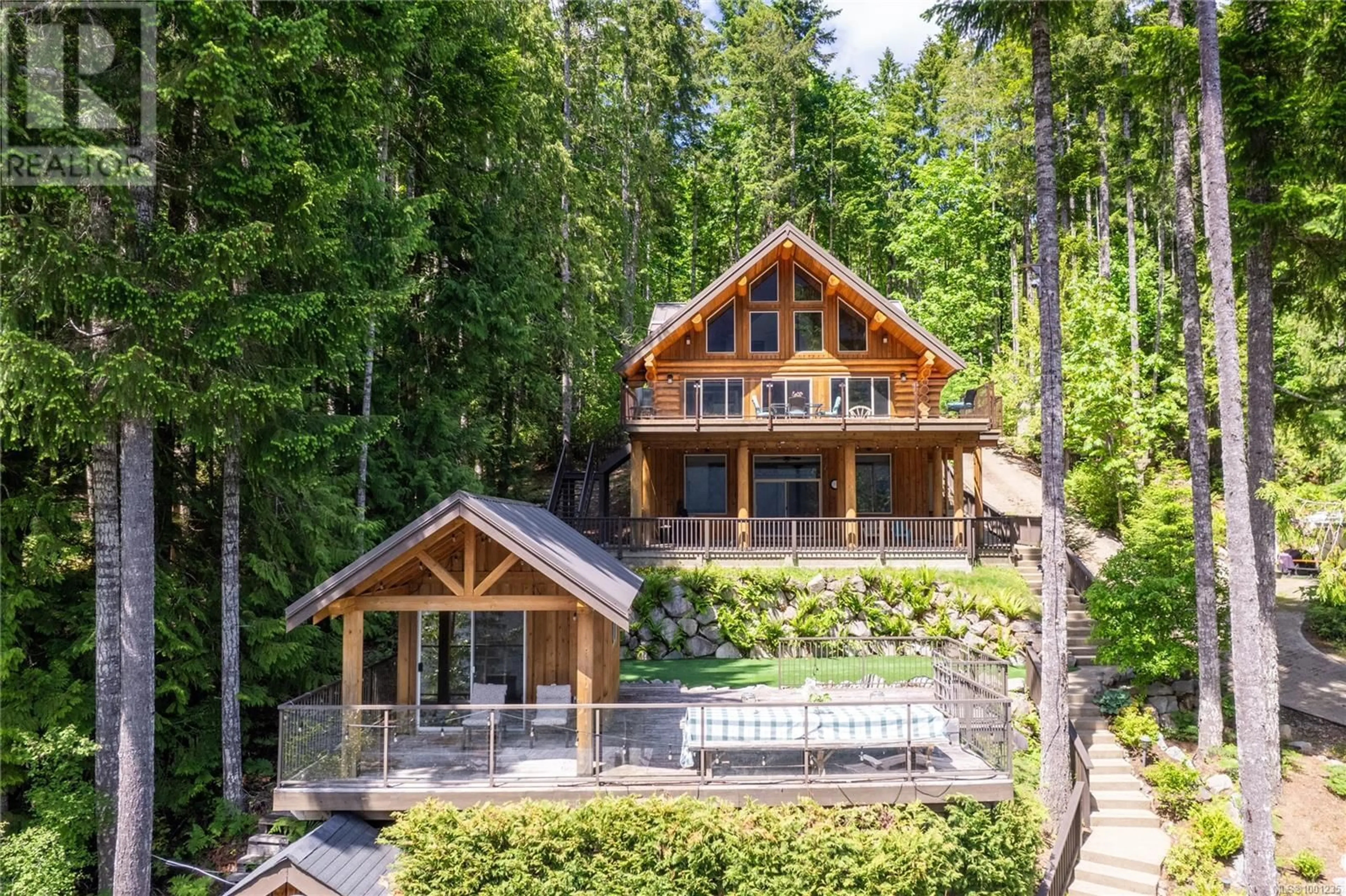 A pic from outside/outdoor area/front of a property/back of a property/a pic from drone, unknown for 18550 PACIFIC RIM HIGHWAY, Port Alberni British Columbia V9Y8Z9