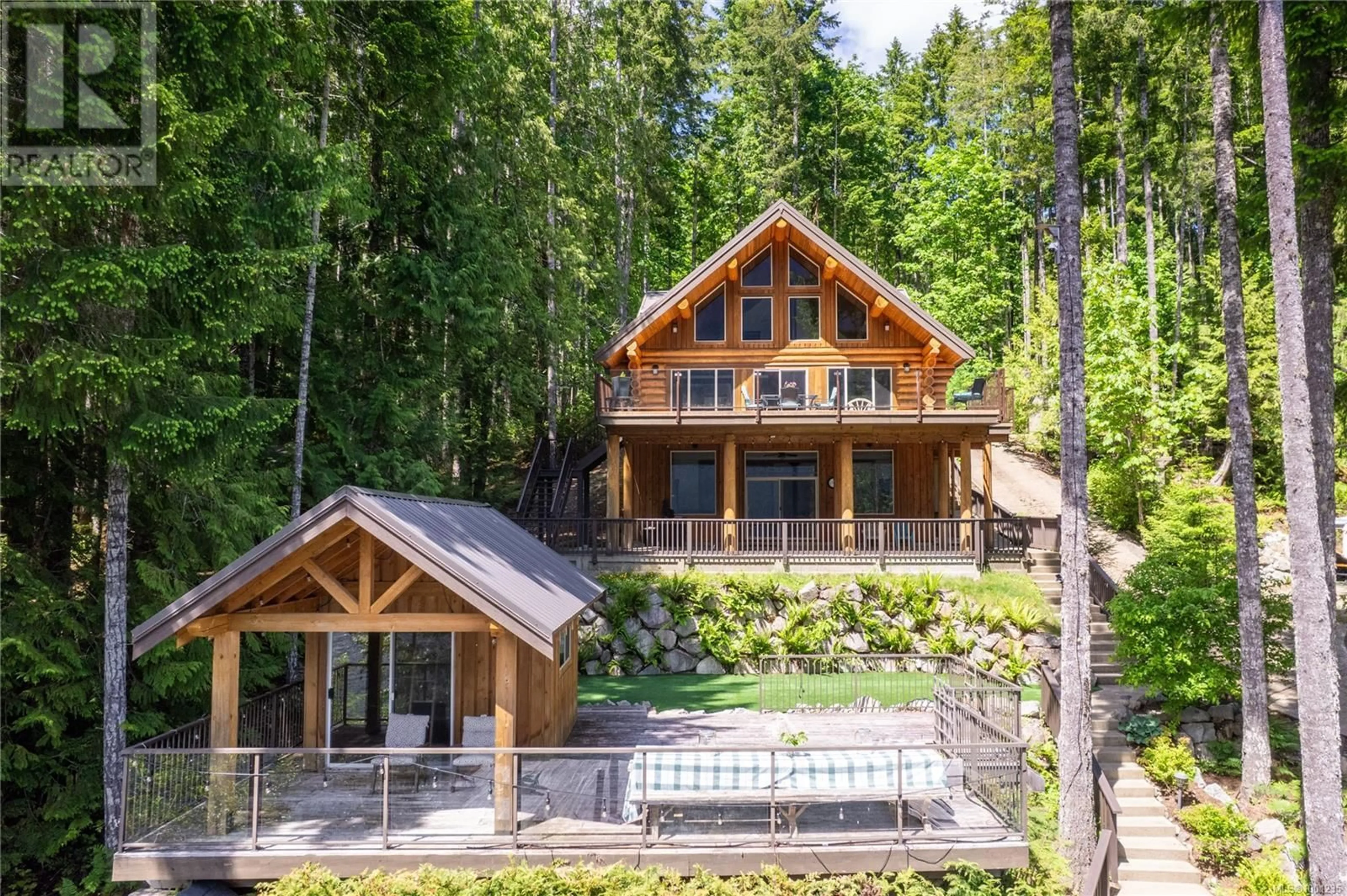 A pic from outside/outdoor area/front of a property/back of a property/a pic from drone, unknown for 18550 PACIFIC RIM HIGHWAY, Port Alberni British Columbia V9Y8Z9