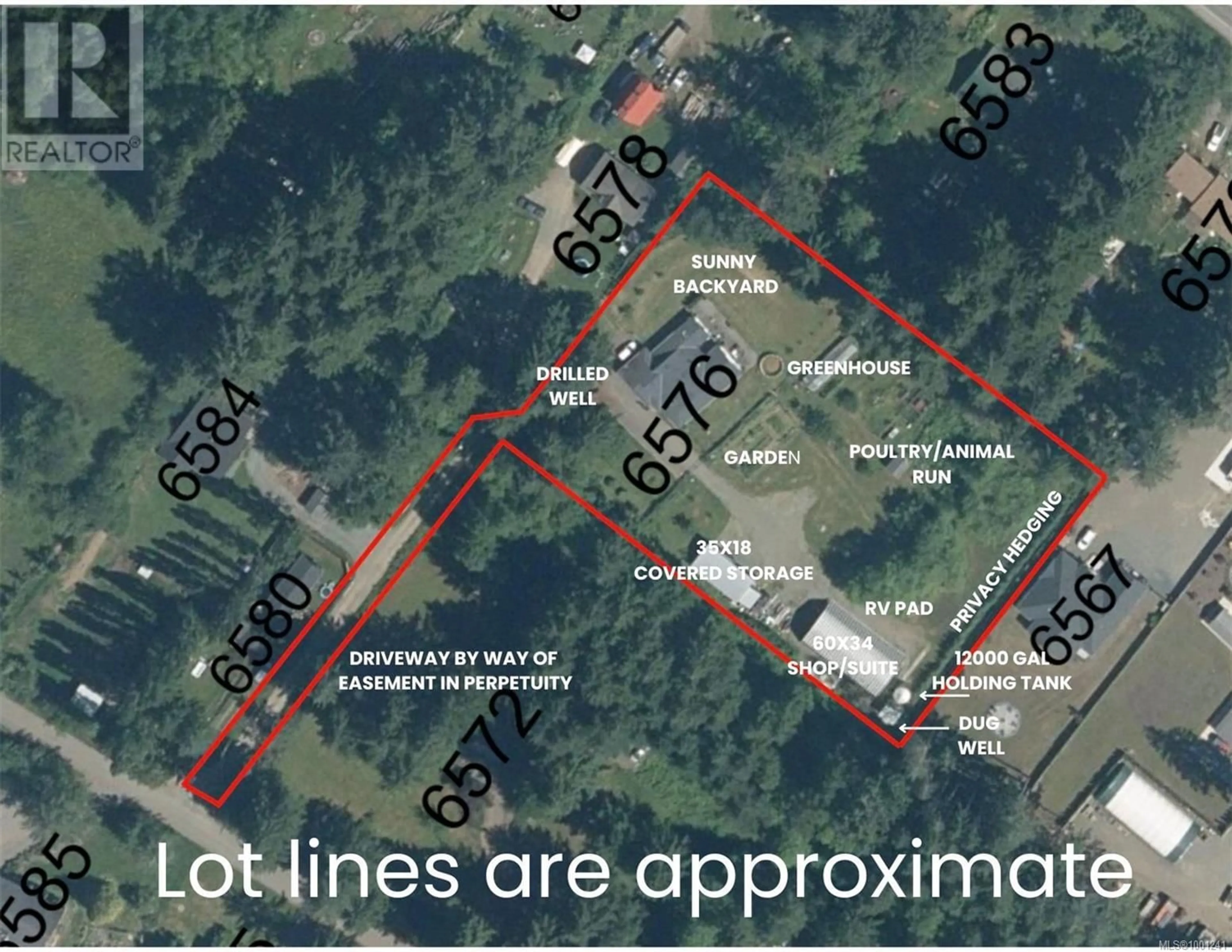 A pic from outside/outdoor area/front of a property/back of a property/a pic from drone, street for 6576 POULTON ROAD, Merville British Columbia V0R2M0