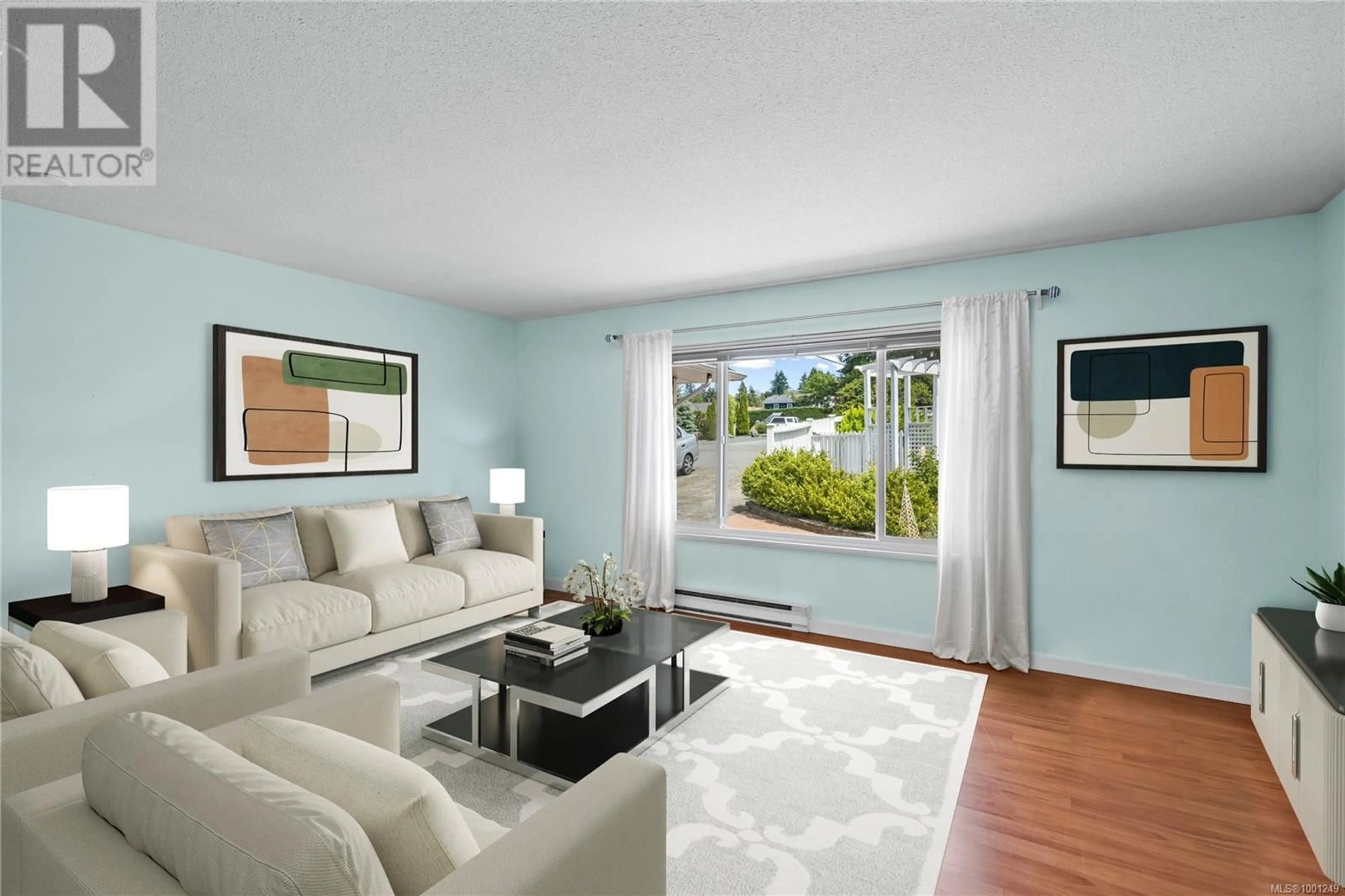 Living room with furniture, unknown for 581 ASPEN AVENUE, Qualicum Beach British Columbia V0R1T0