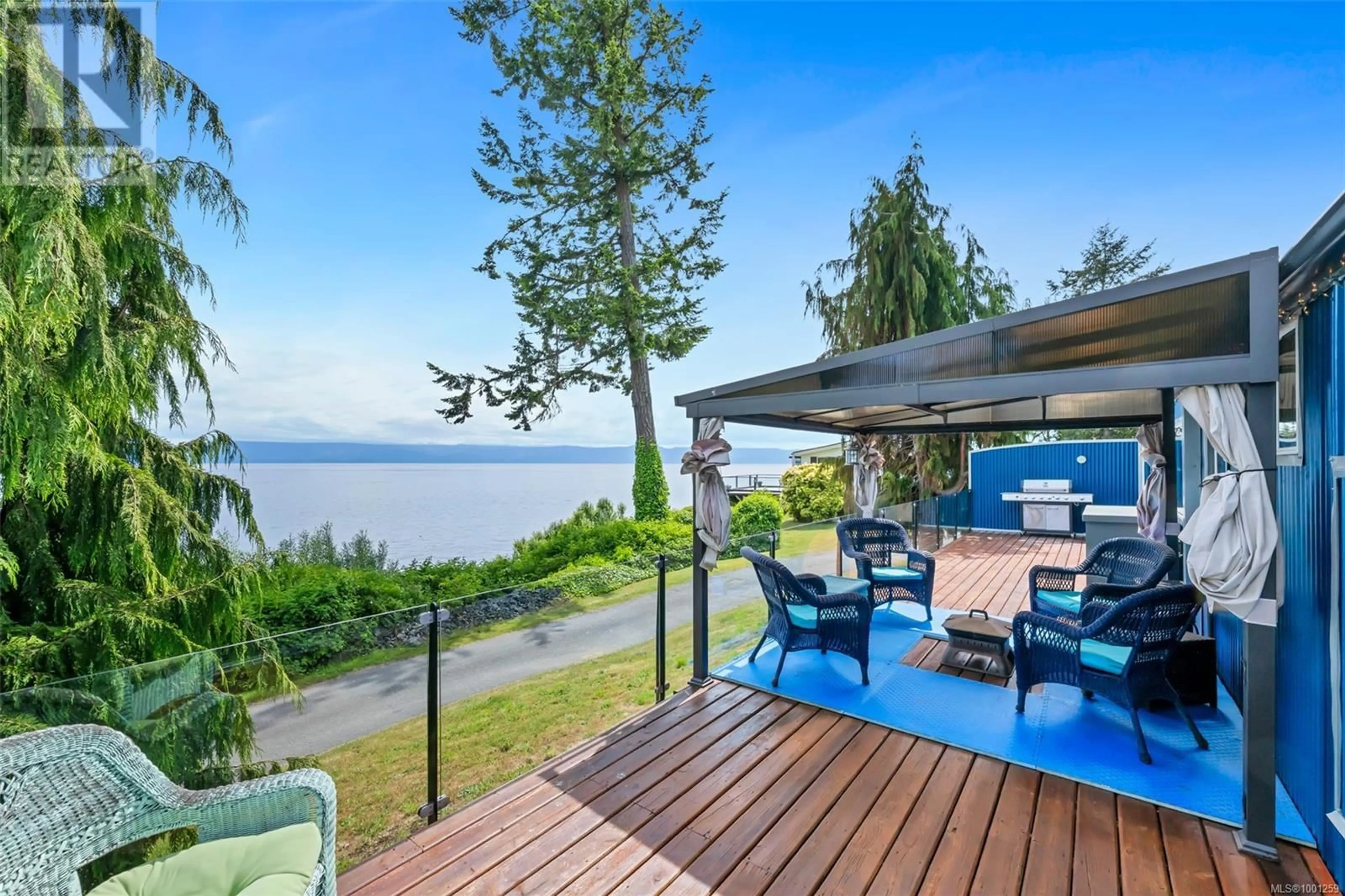 Patio, water/lake/river/ocean view for 3 - 8177 WEST COAST ROAD, Sooke British Columbia V9Z1E2