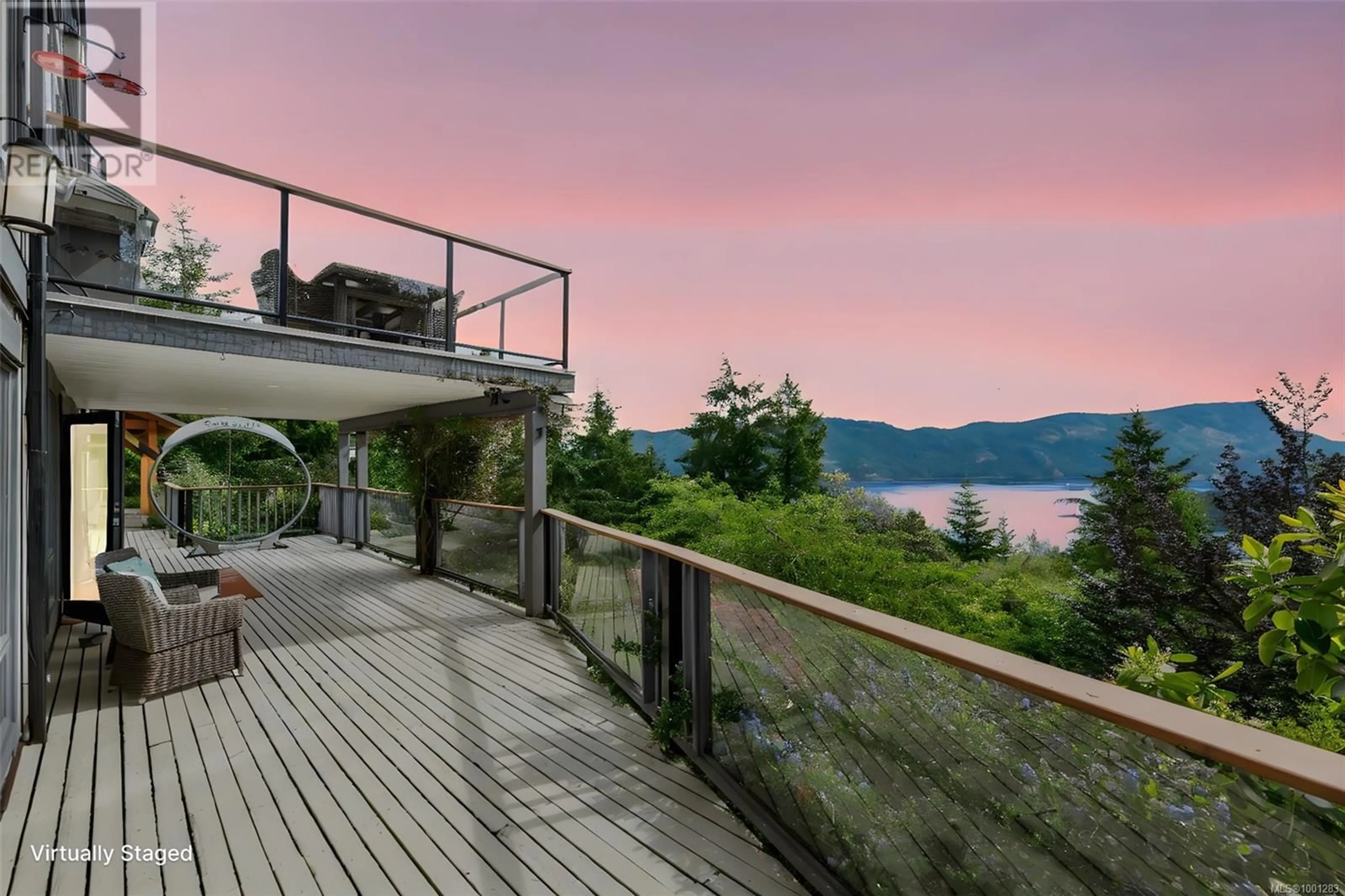 Patio, water/lake/river/ocean view for 6491 PACIFIC DRIVE, Duncan British Columbia V9L5S5